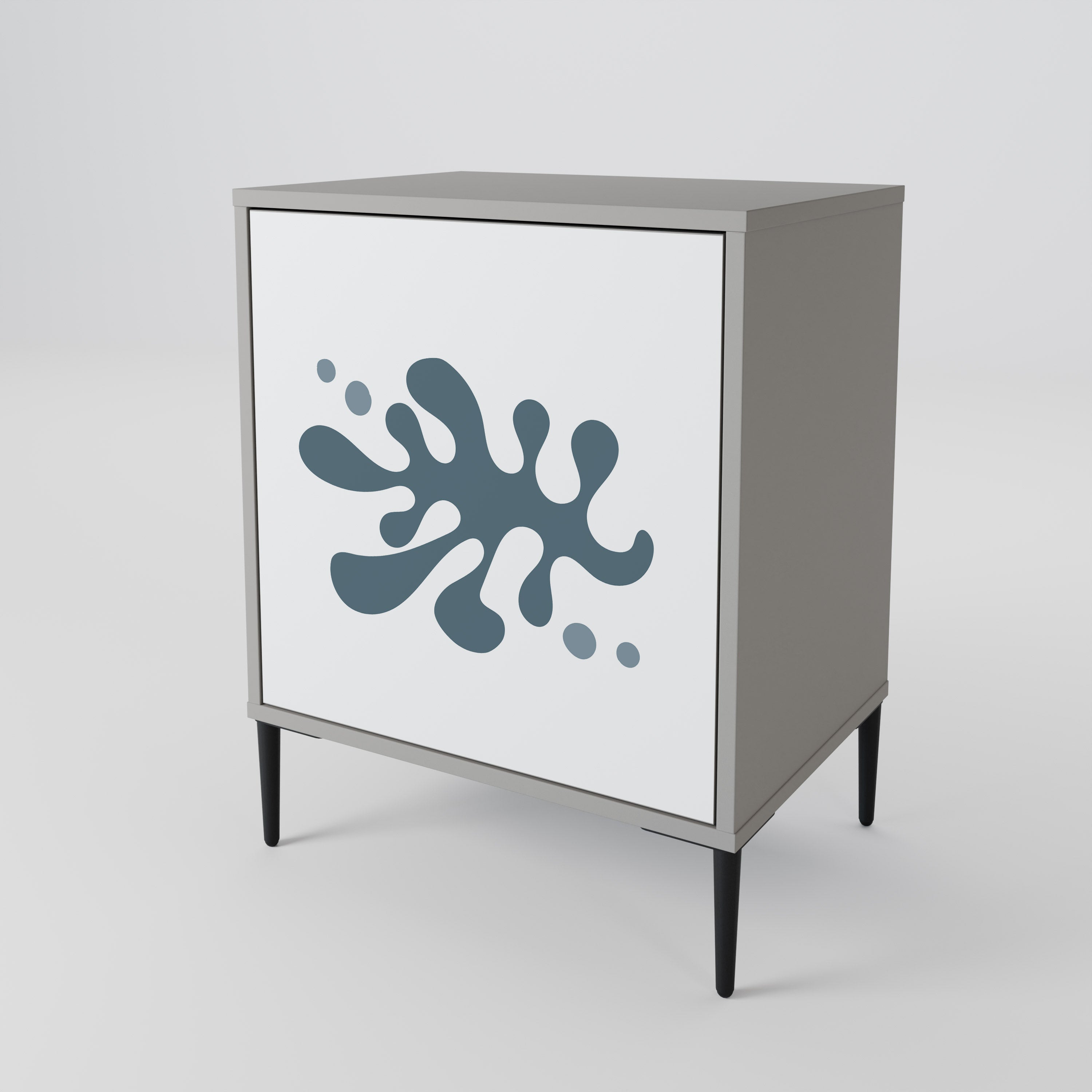 WONDERLAND VEGETATION Komoda 1-drzwiowa korpus Szary