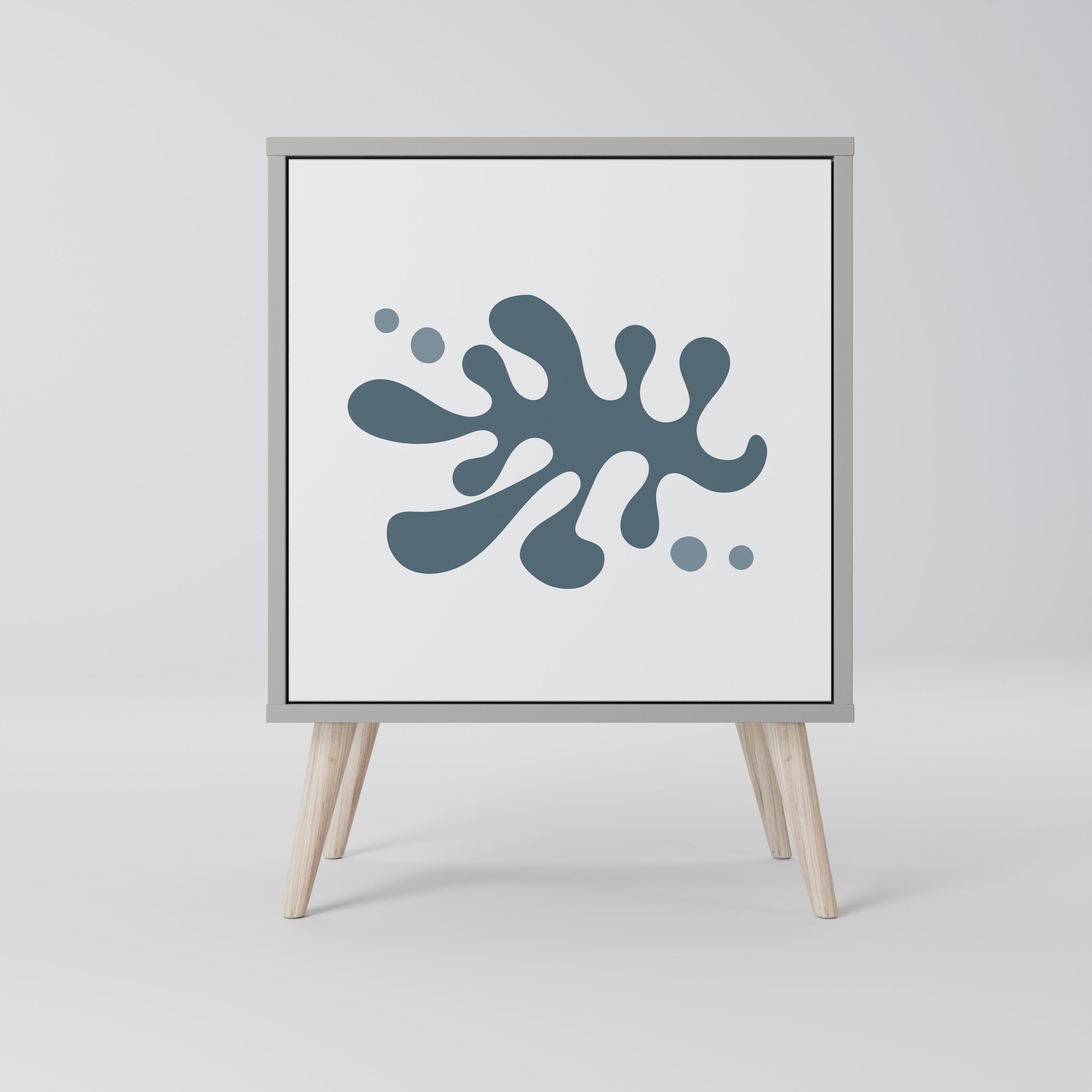 WONDERLAND VEGETATION Komoda 1-drzwiowa korpus Szary