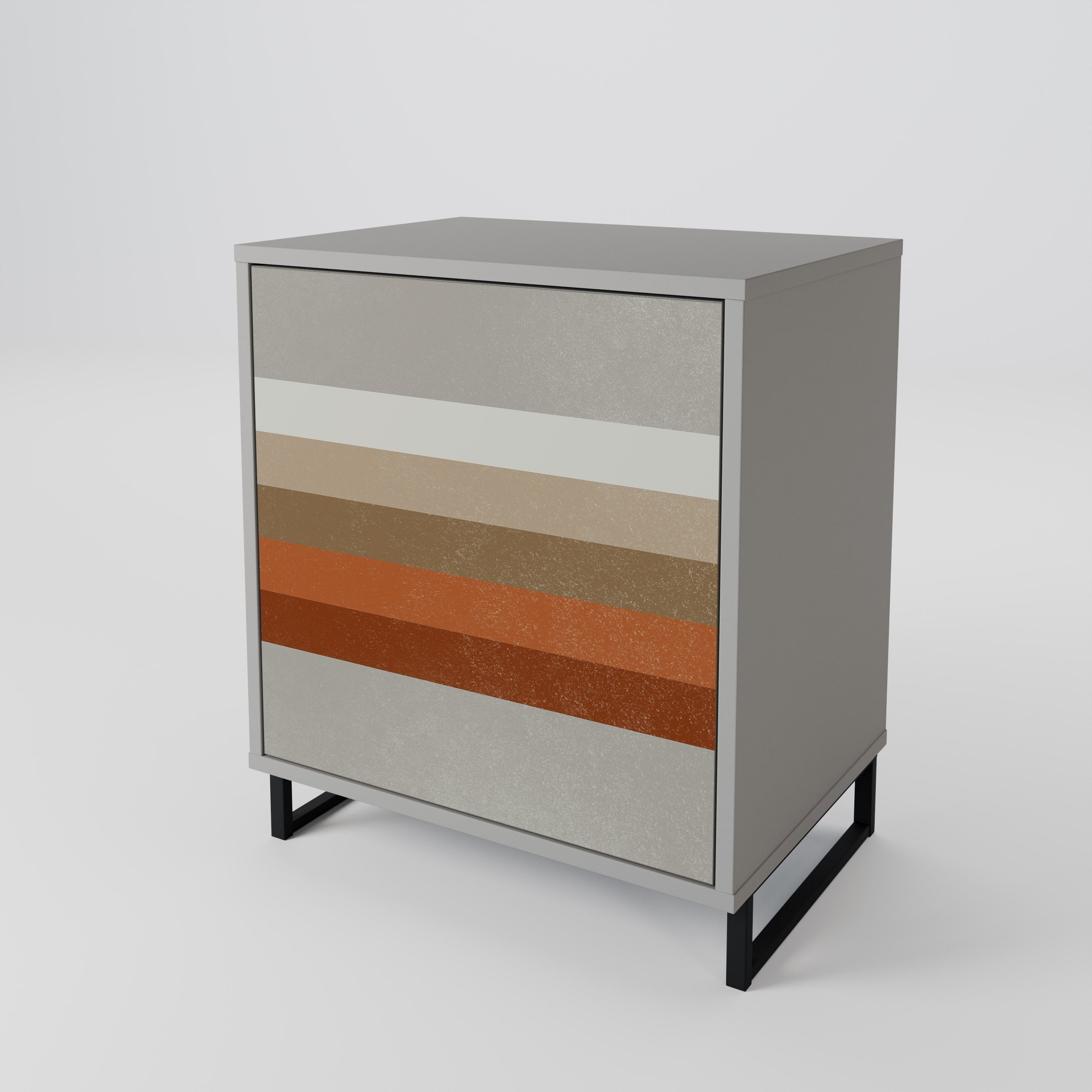 PECULIAR TRAIL Komoda 1-drzwiowa korpus Szary