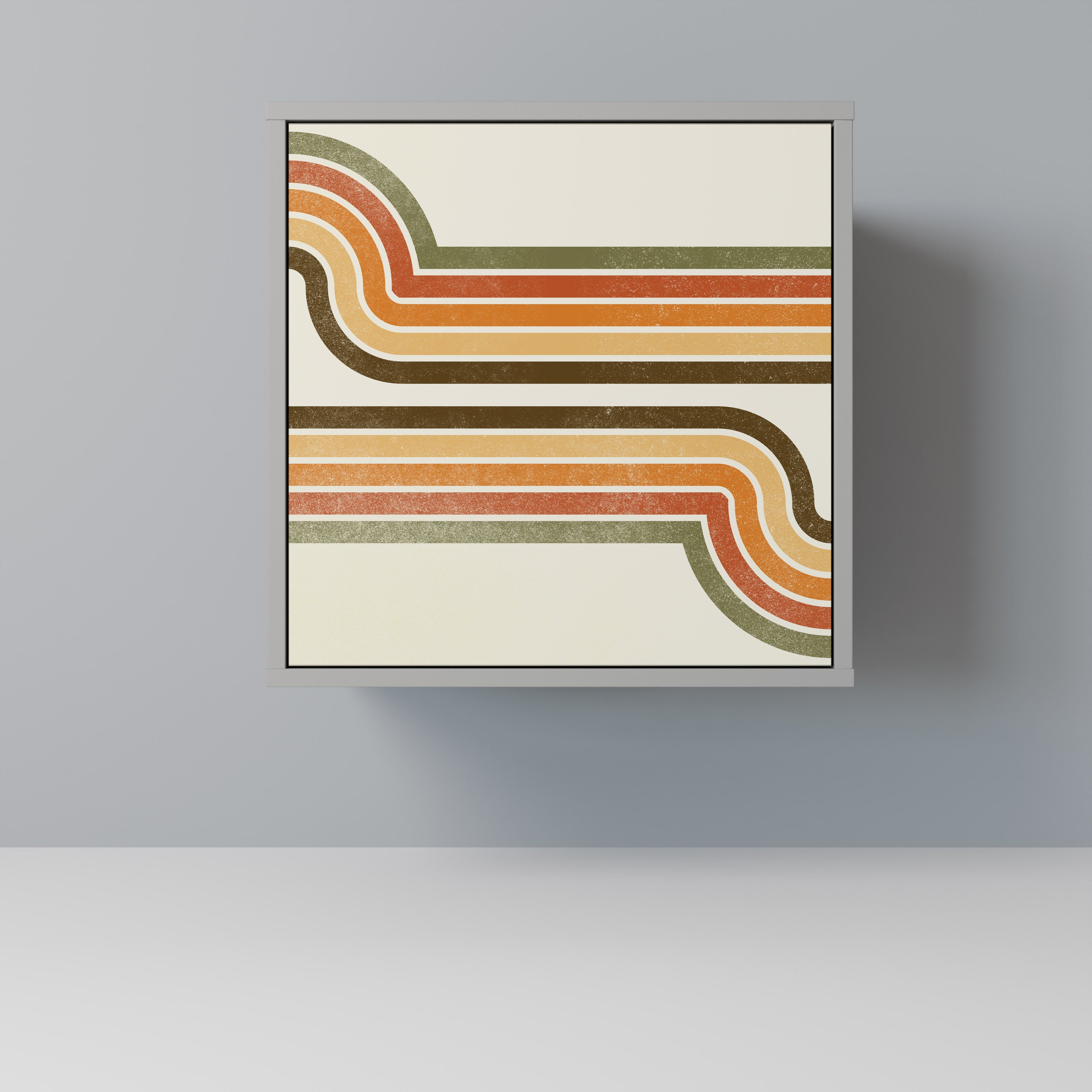 EXCEPTIONAL STREAM Komoda 1-drzwiowa korpus Szary