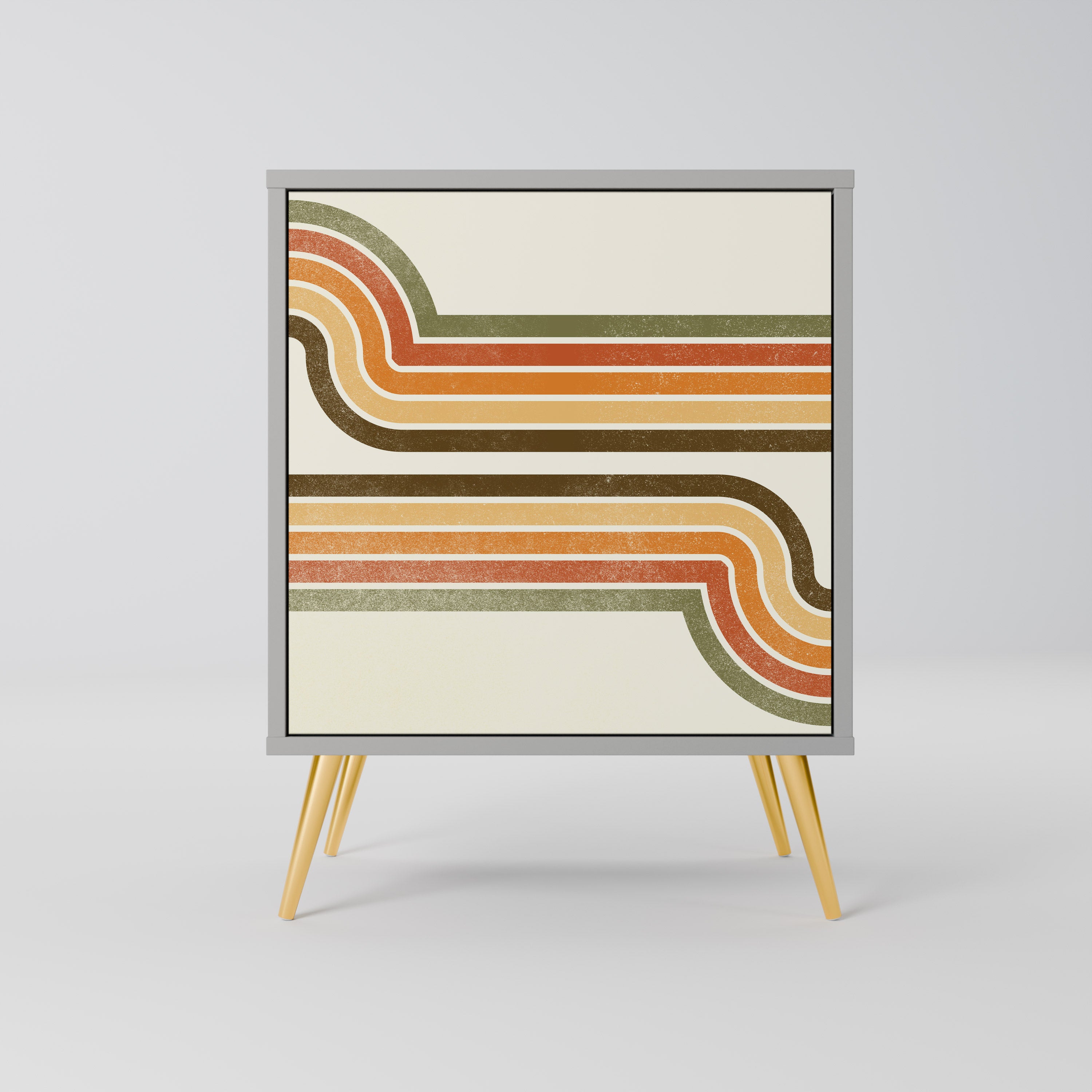 EXCEPTIONAL STREAM Komoda 1-drzwiowa korpus Szary