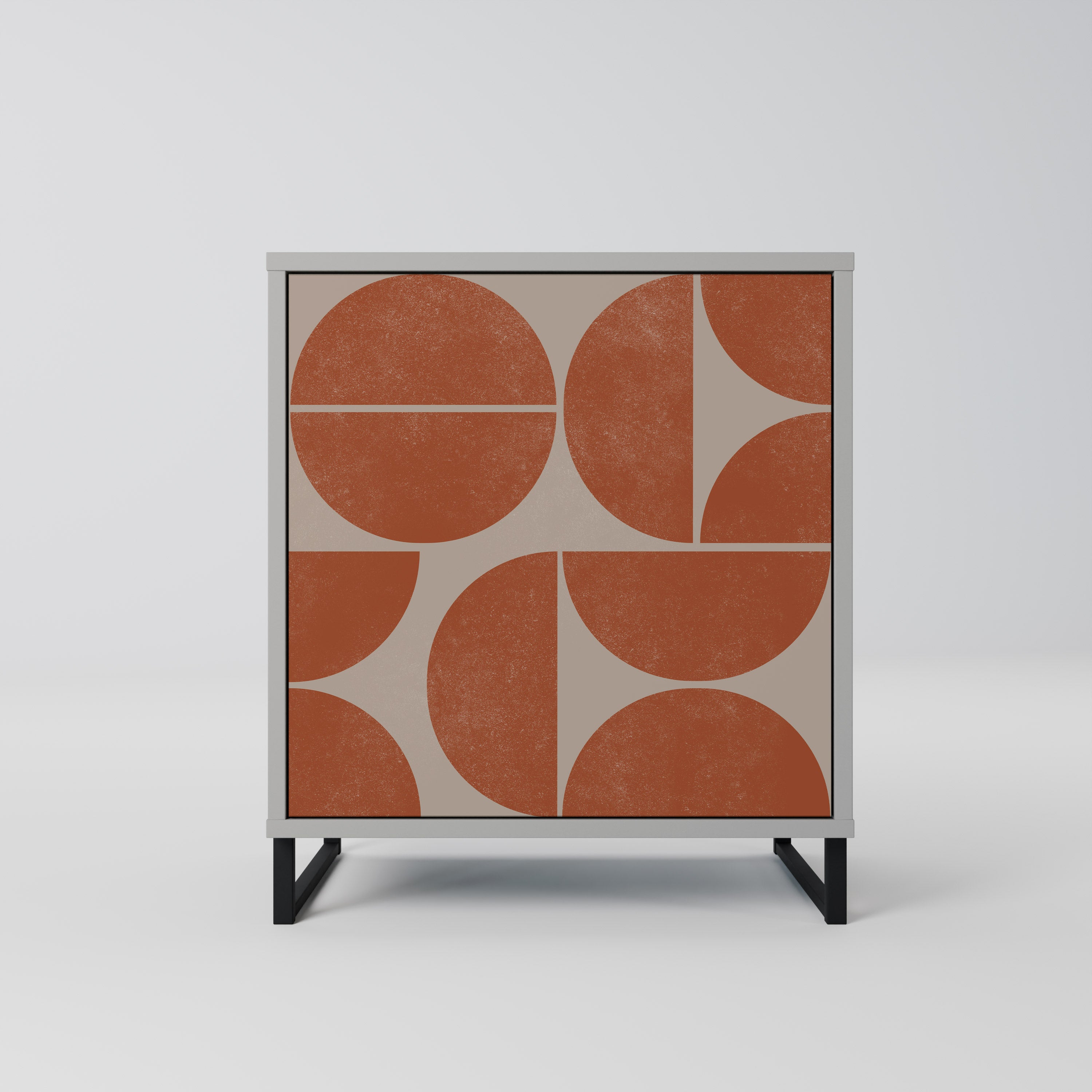 REPETITION COMPULSION Komoda 1-drzwiowa korpus Szary