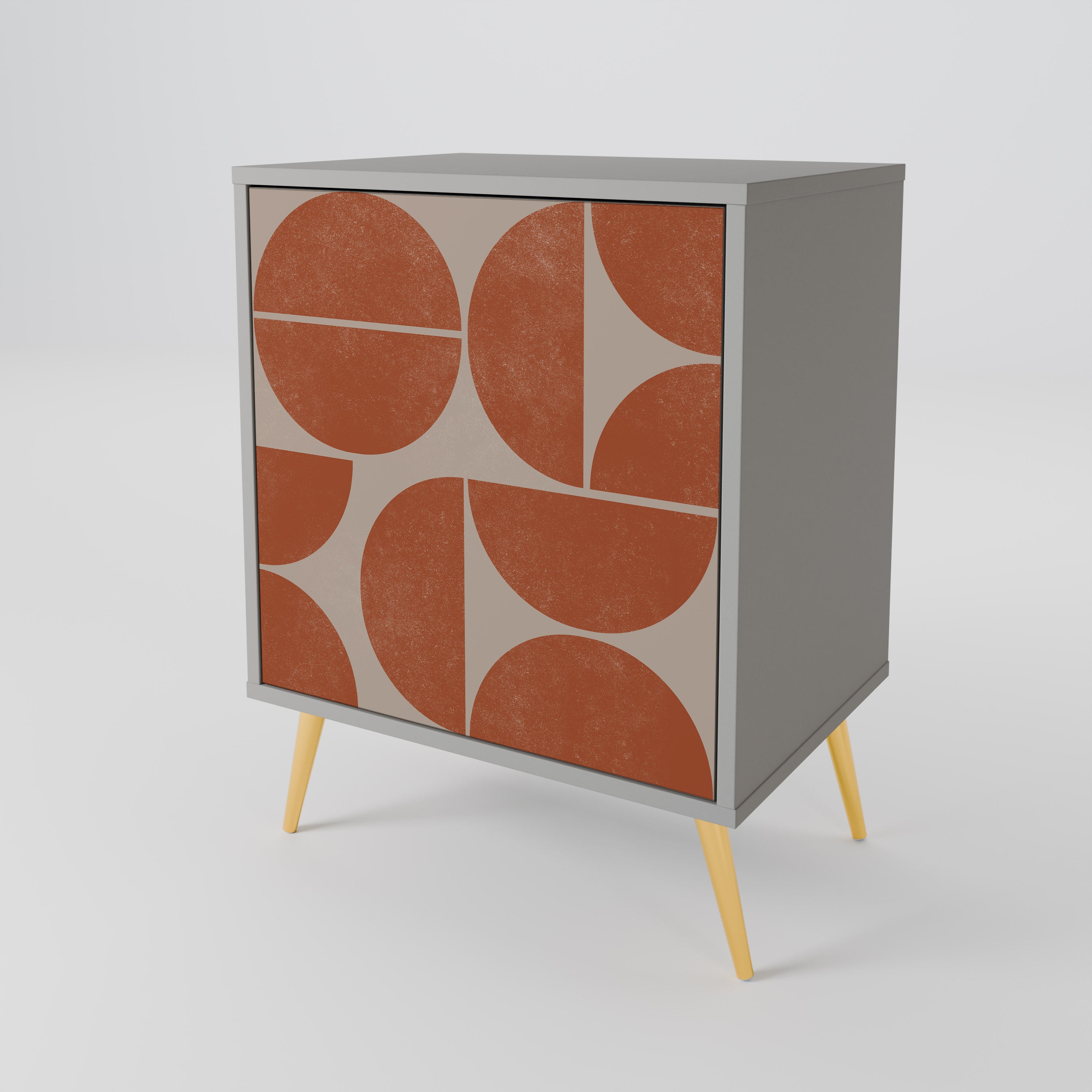 REPETITION COMPULSION Komoda 1-drzwiowa korpus Szary