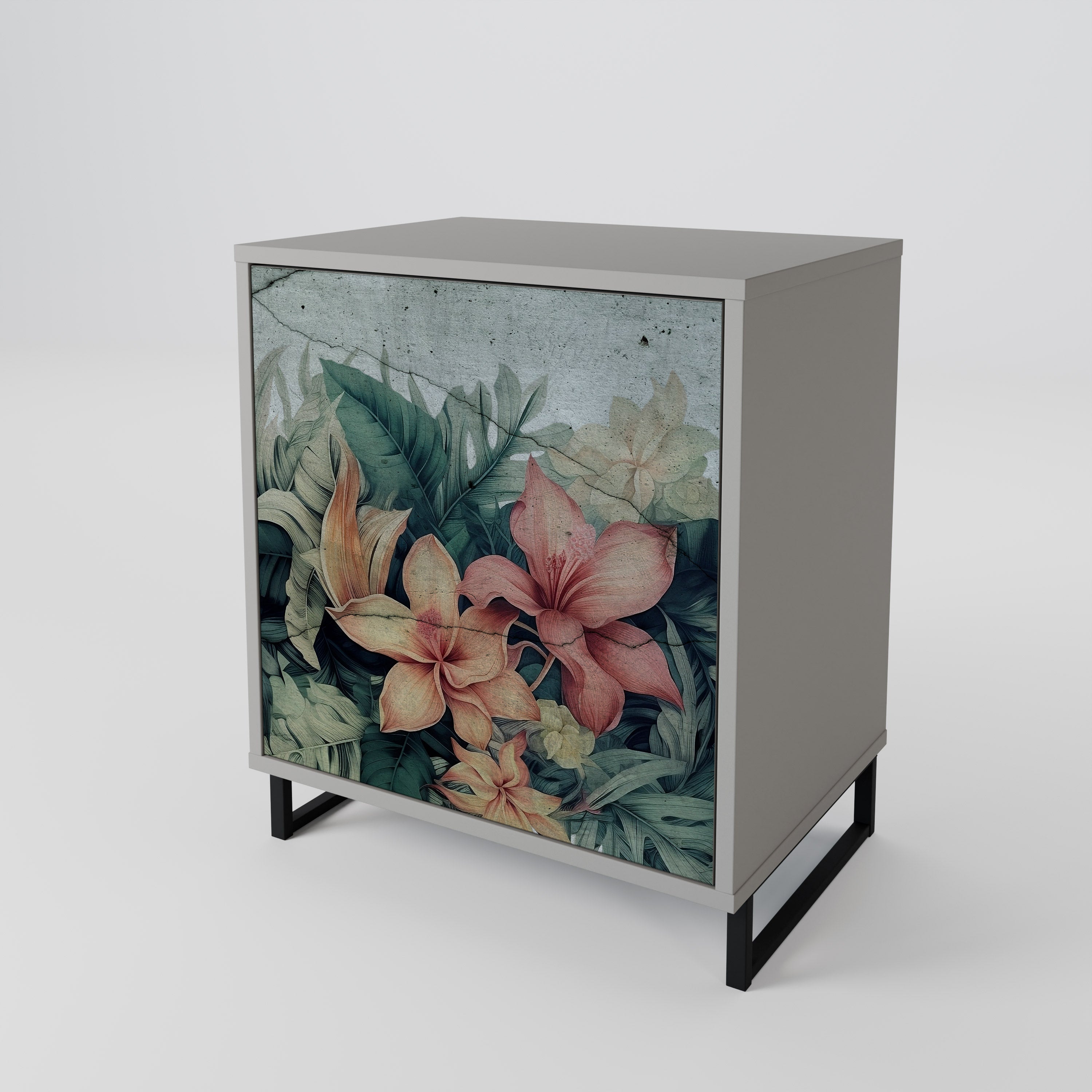 HEAVENLY BLOOM Komoda 1-drzwiowa korpus Szary