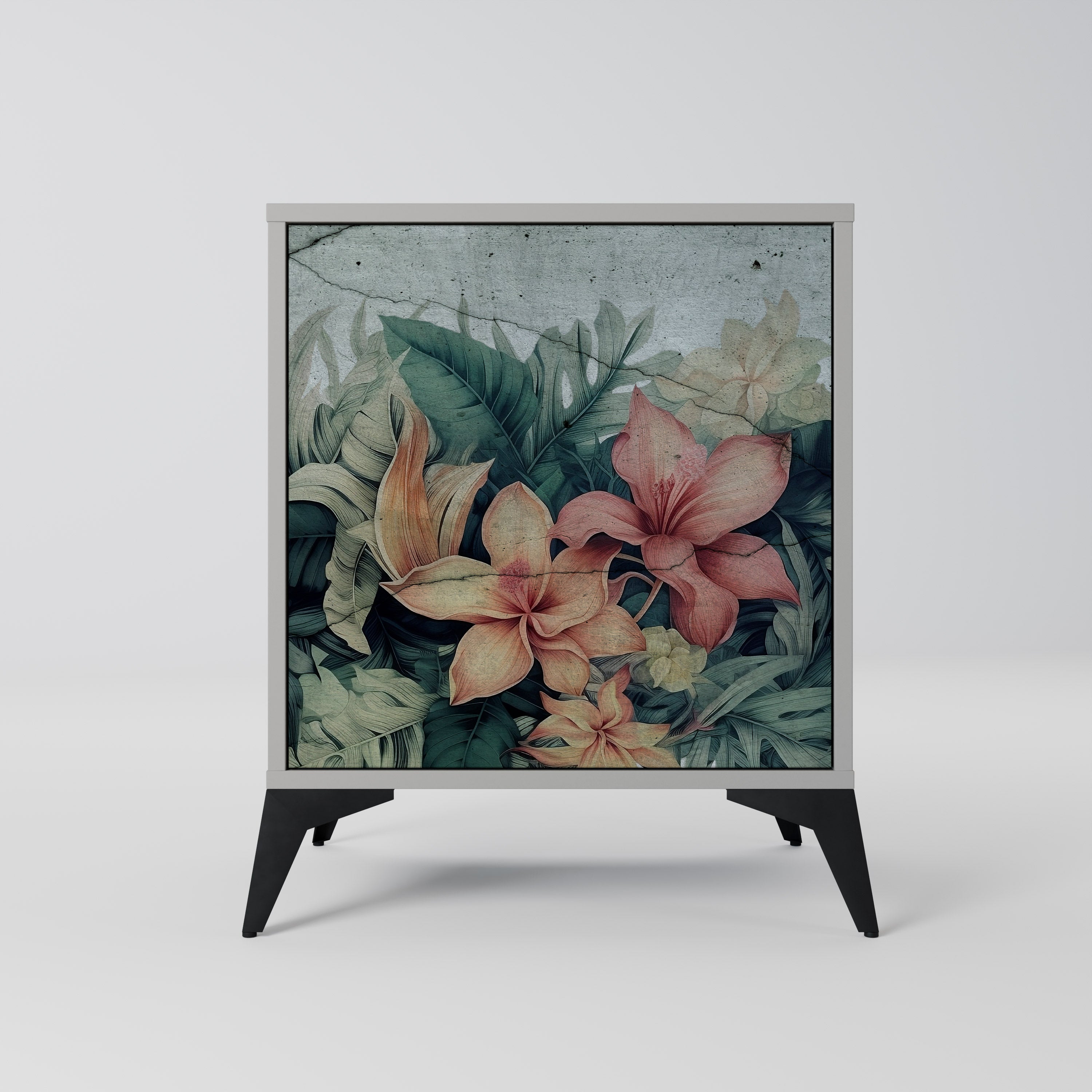 HEAVENLY BLOOM Komoda 1-drzwiowa korpus Szary