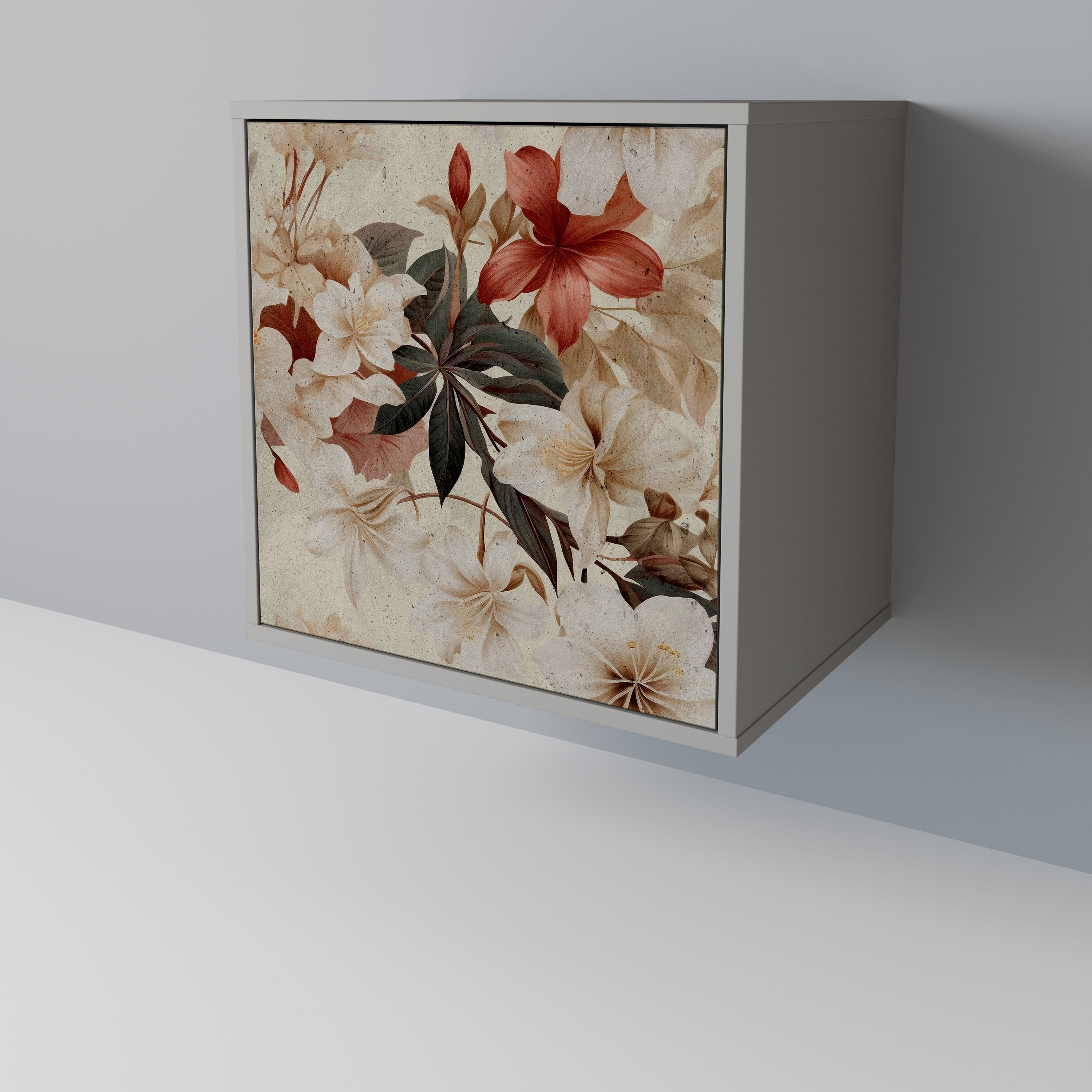 PETAL HARMONY Komoda 1-drzwiowa korpus Szary