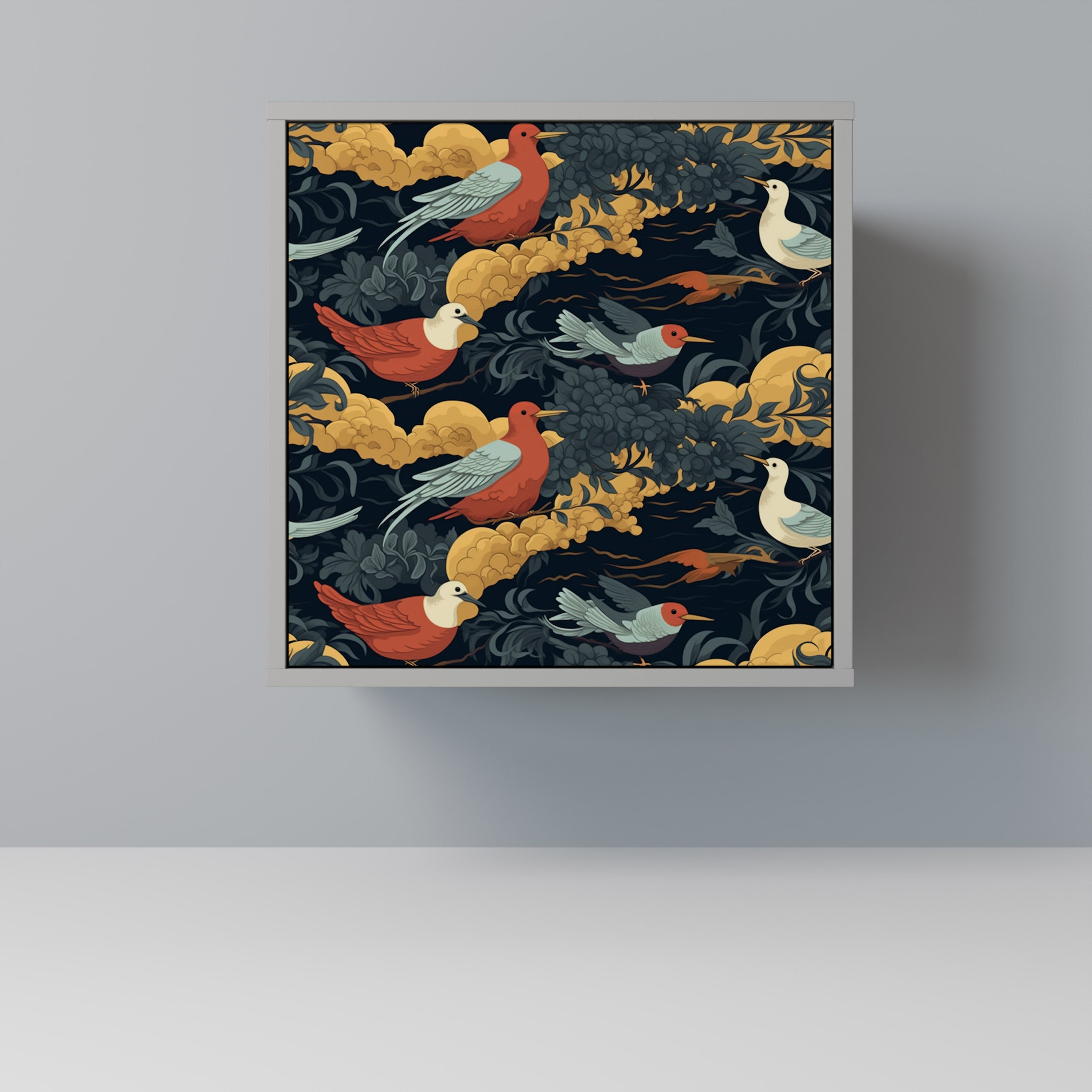 FOWLY DAZE Komoda 1-drzwiowa korpus Szary