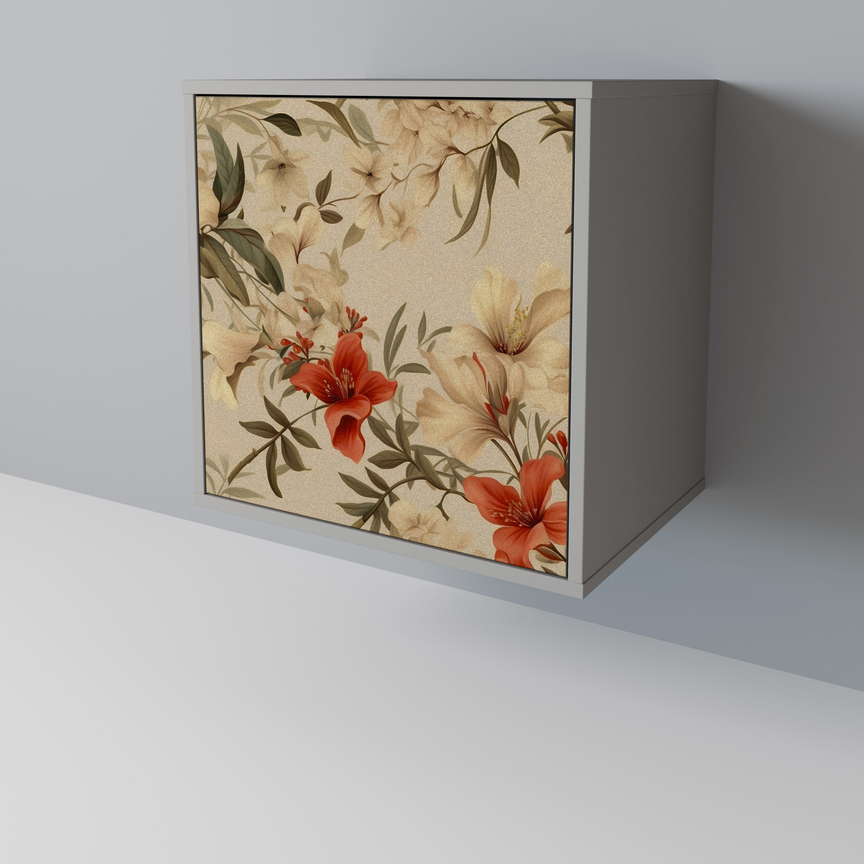 BLOOMING HARMONY Komoda 1-drzwiowa korpus Szary