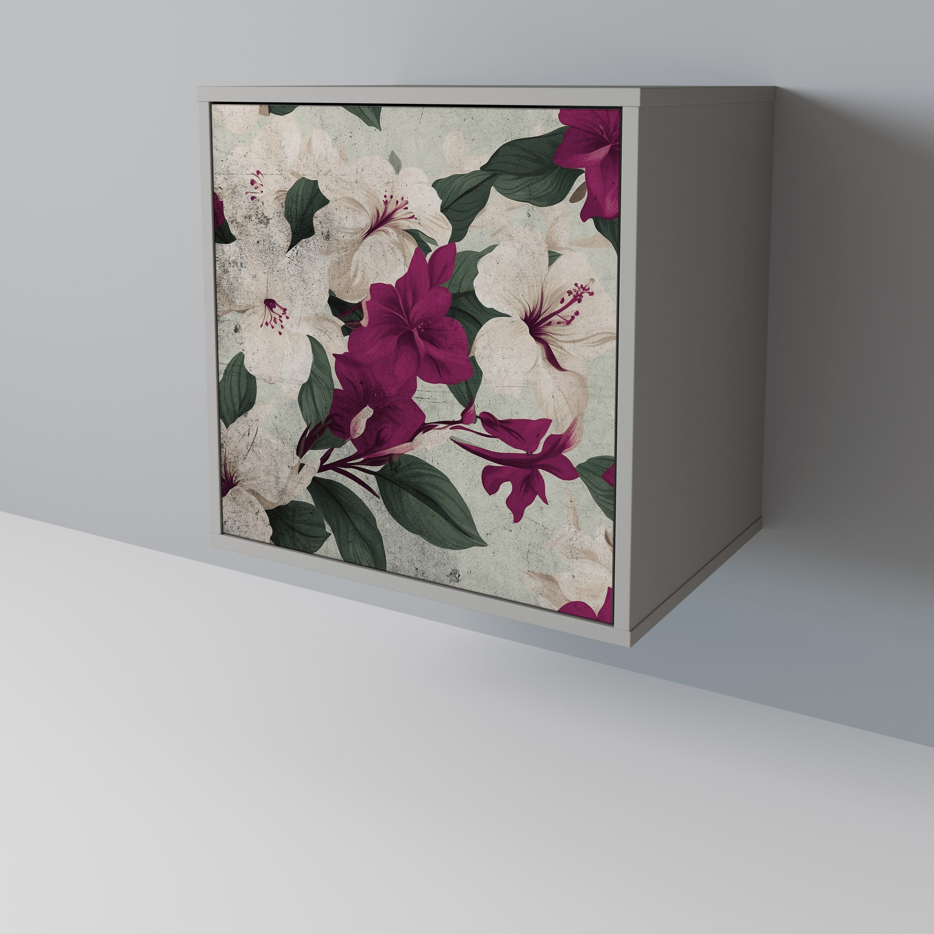 FLOWERET DREAM Komoda 1-drzwiowa korpus Szary