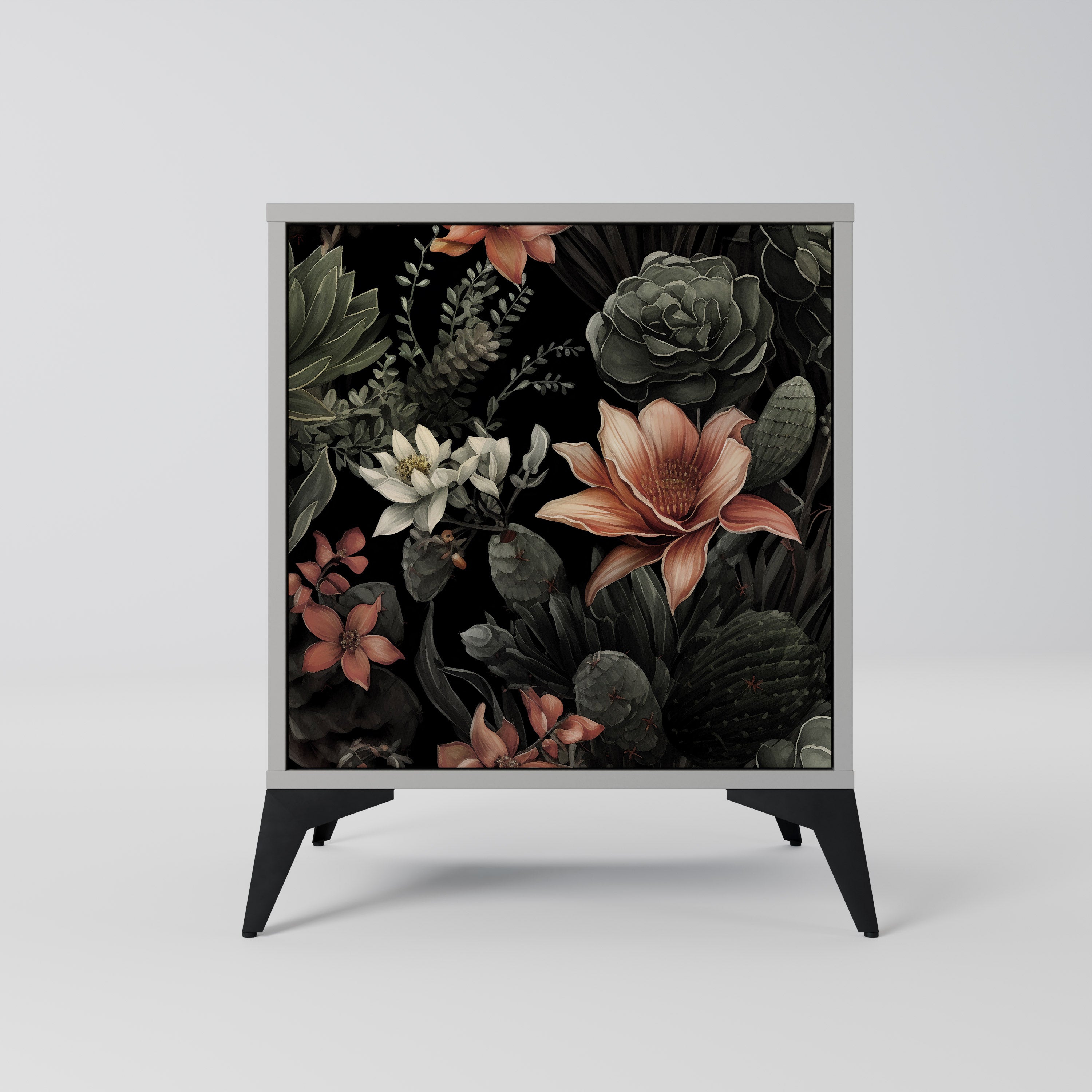 SECRET VERDURE Komoda 1-drzwiowa korpus Szary