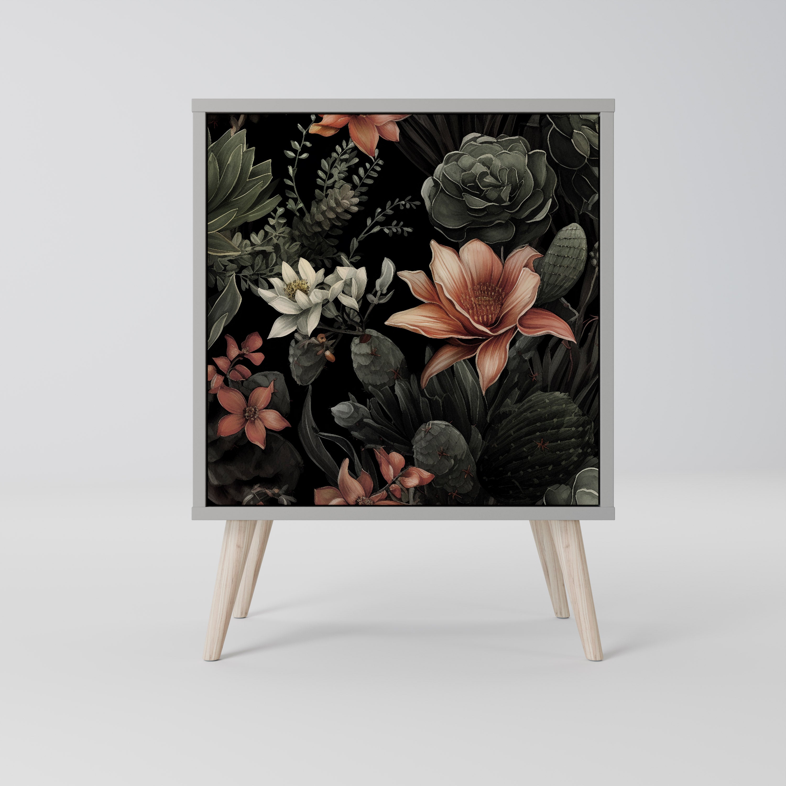 SECRET VERDURE Komoda 1-drzwiowa korpus Szary