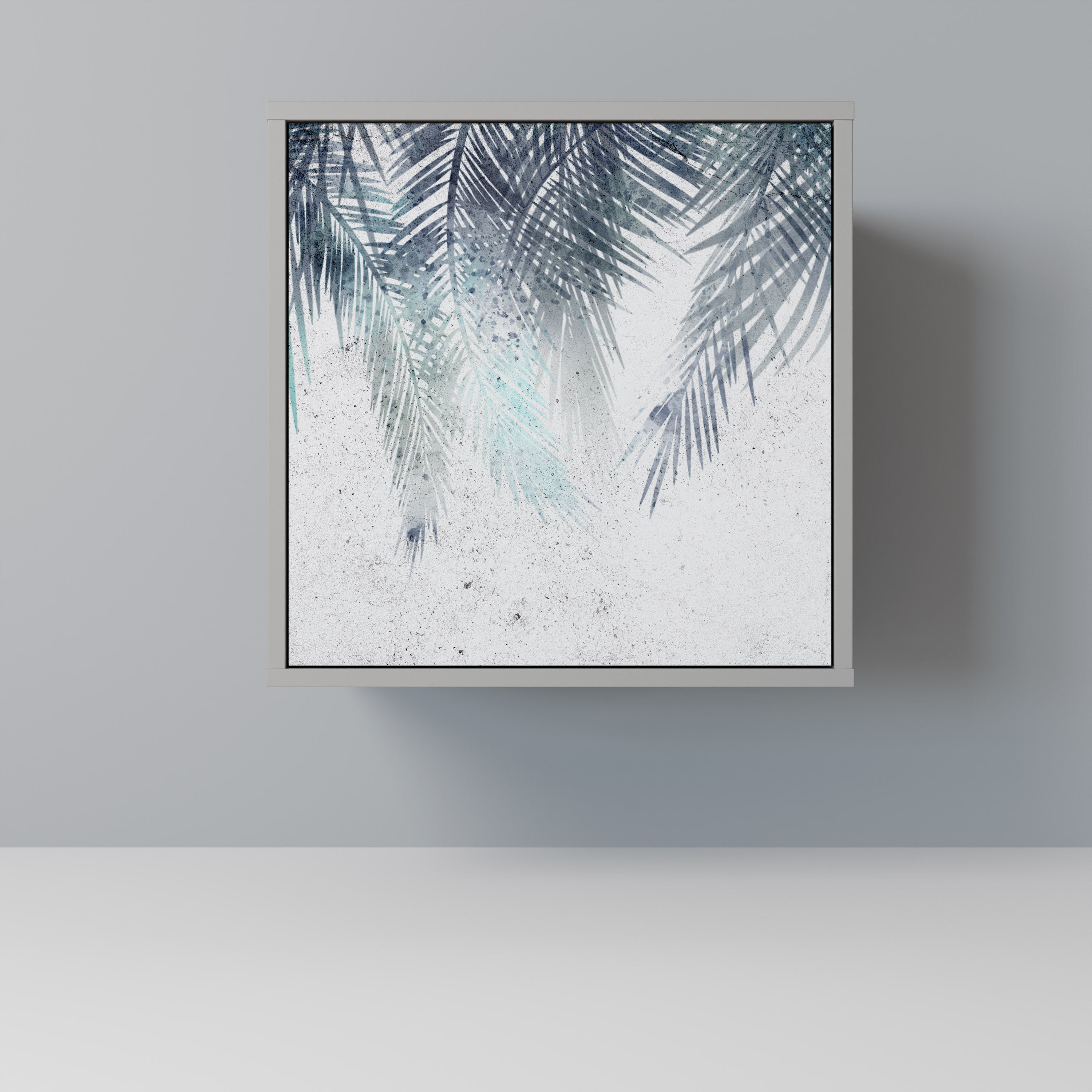 PALM VEIL Komoda 1-drzwiowa korpus Szary