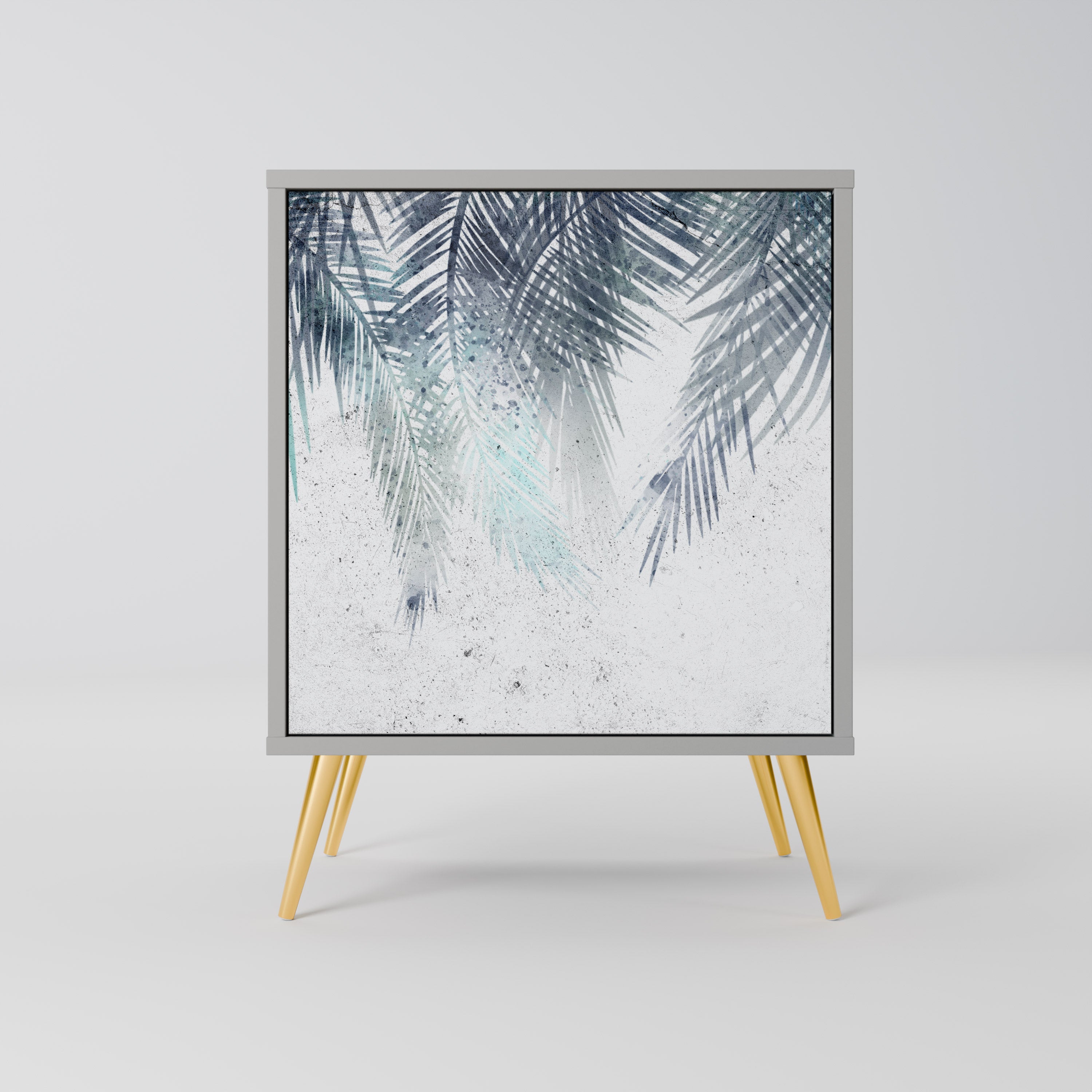 PALM VEIL Komoda 1-drzwiowa korpus Szary