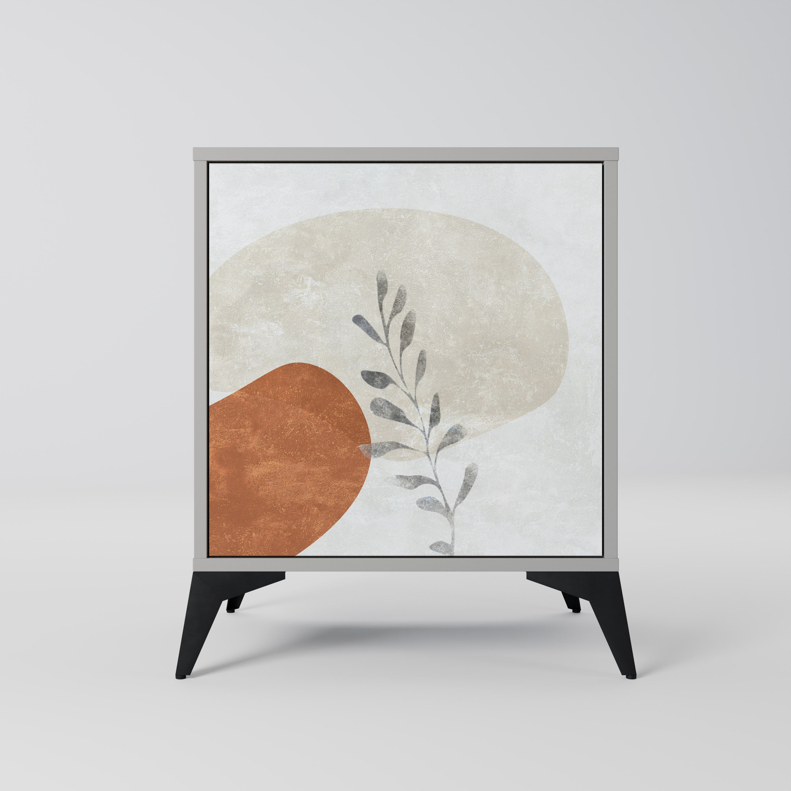 TRANQUIL TWIG Komoda 1-drzwiowa korpus Szary