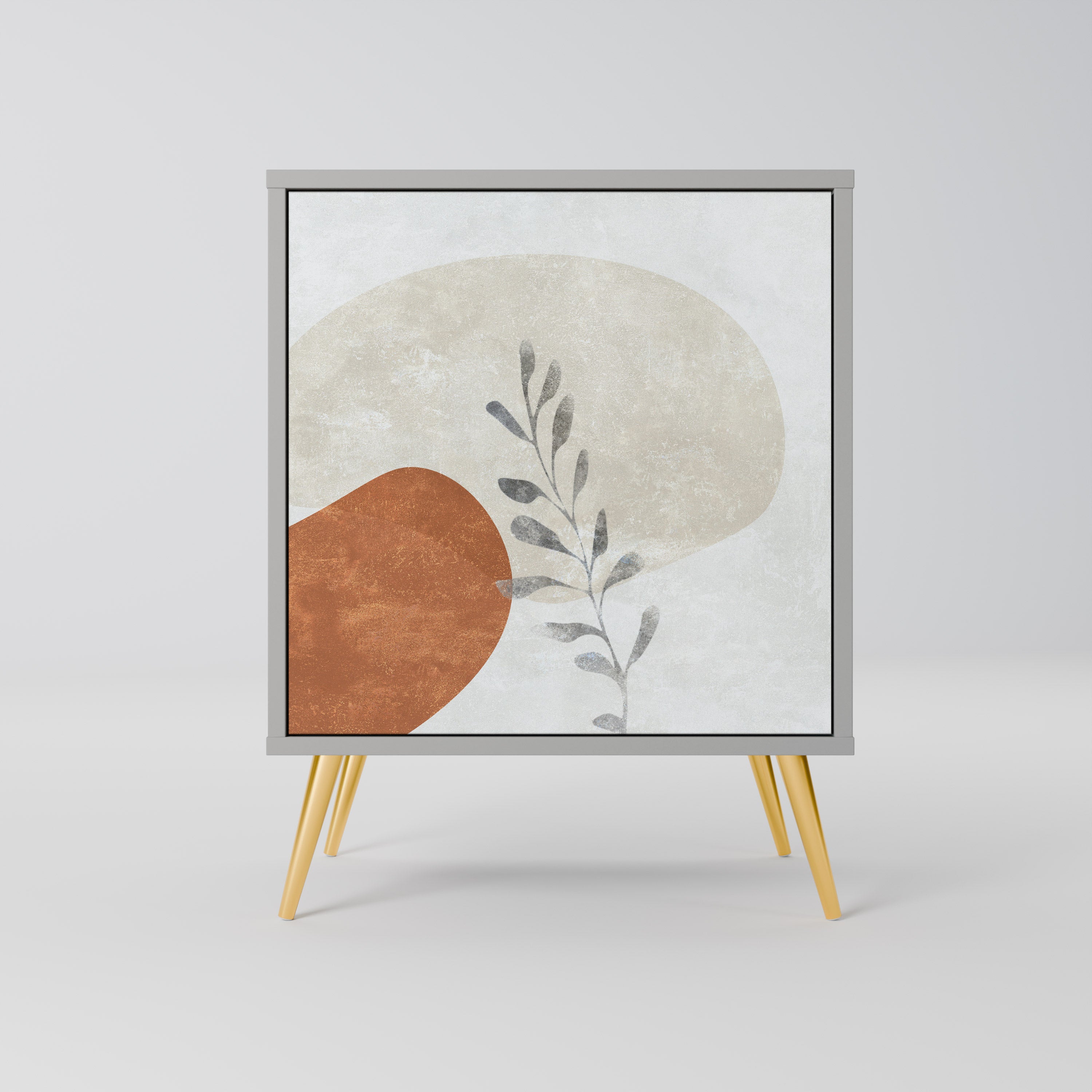 TRANQUIL TWIG Komoda 1-drzwiowa korpus Szary