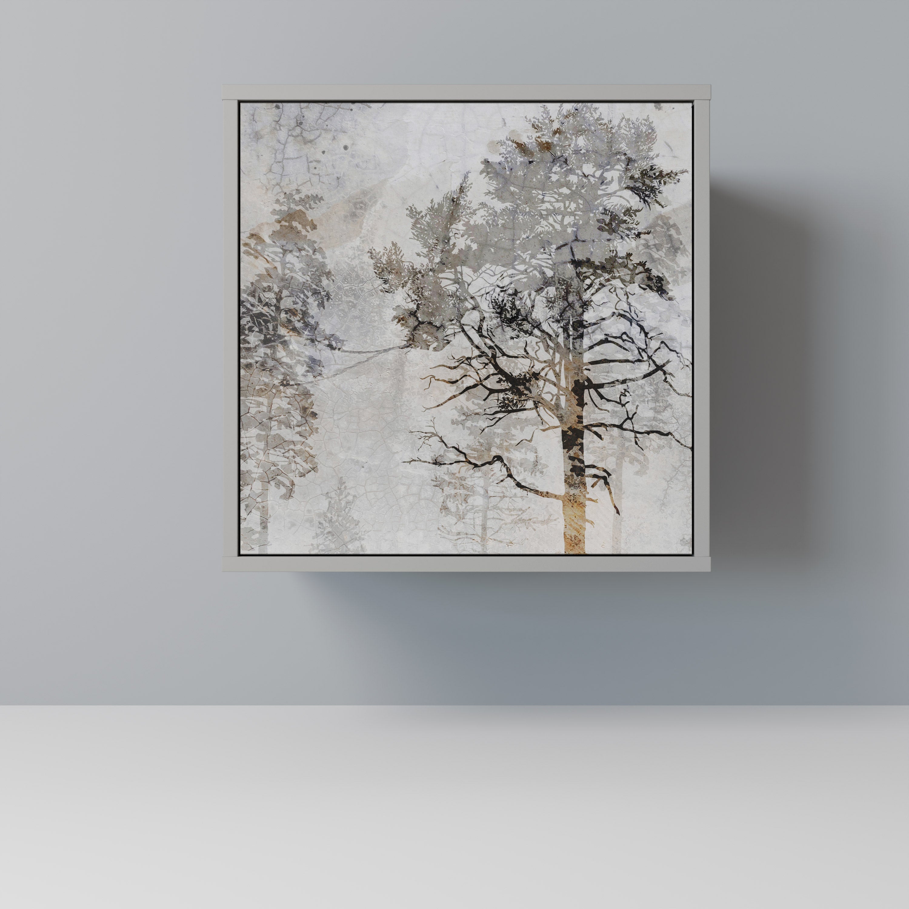 FADE IN THE TREES Komoda 1-drzwiowa korpus Szary