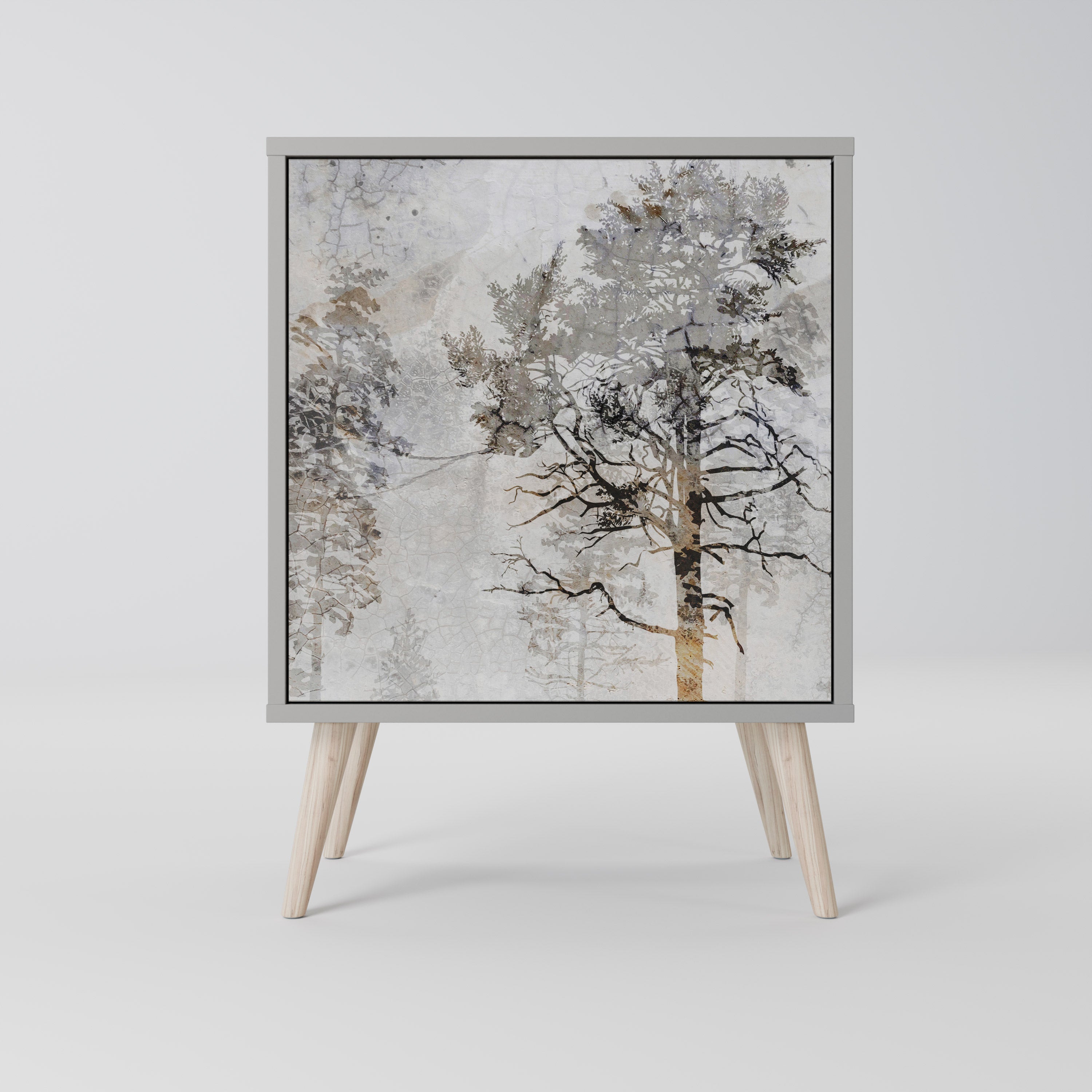 FADE IN THE TREES Komoda 1-drzwiowa korpus Szary