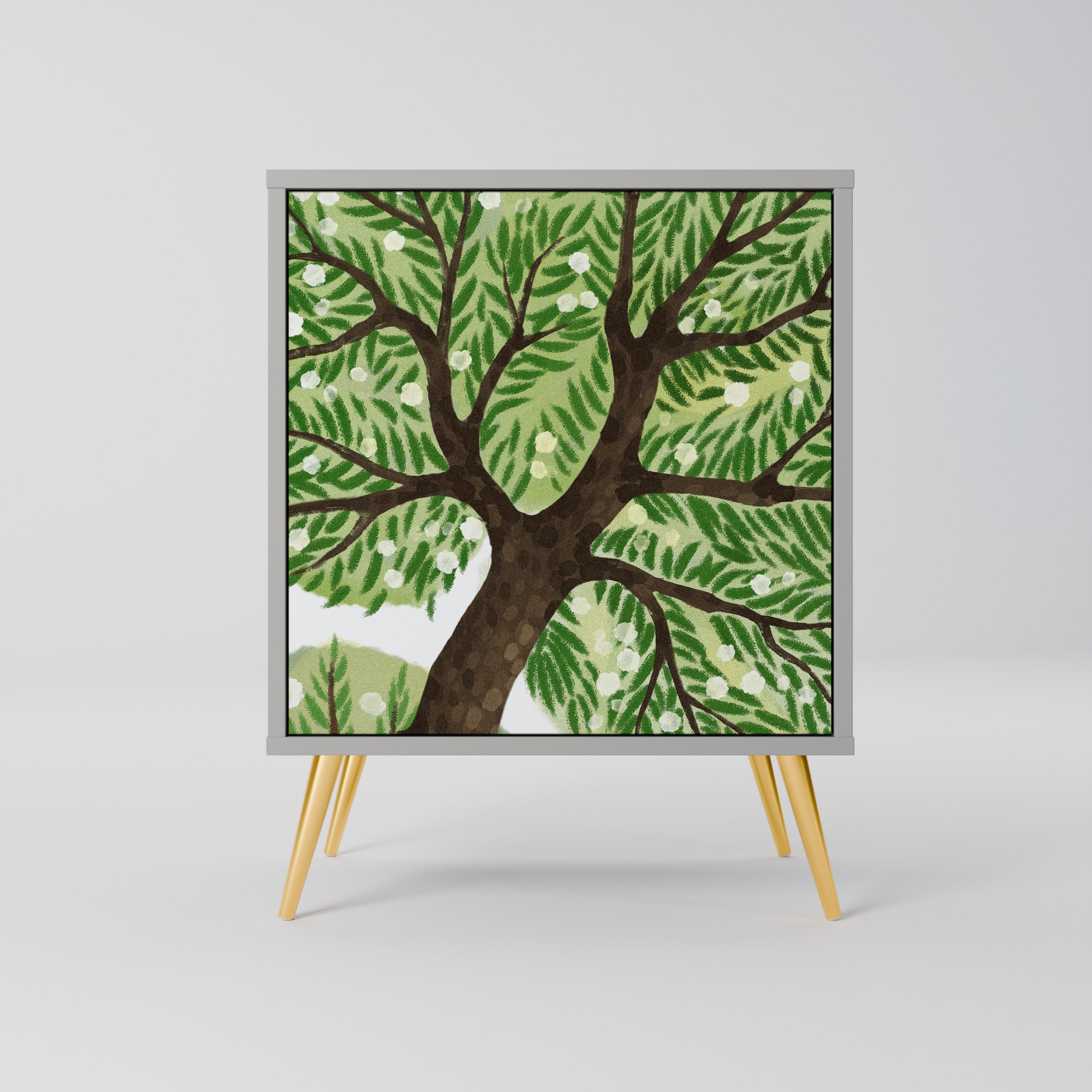 WILDERNESS DASH Komoda 1-drzwiowa korpus Szary