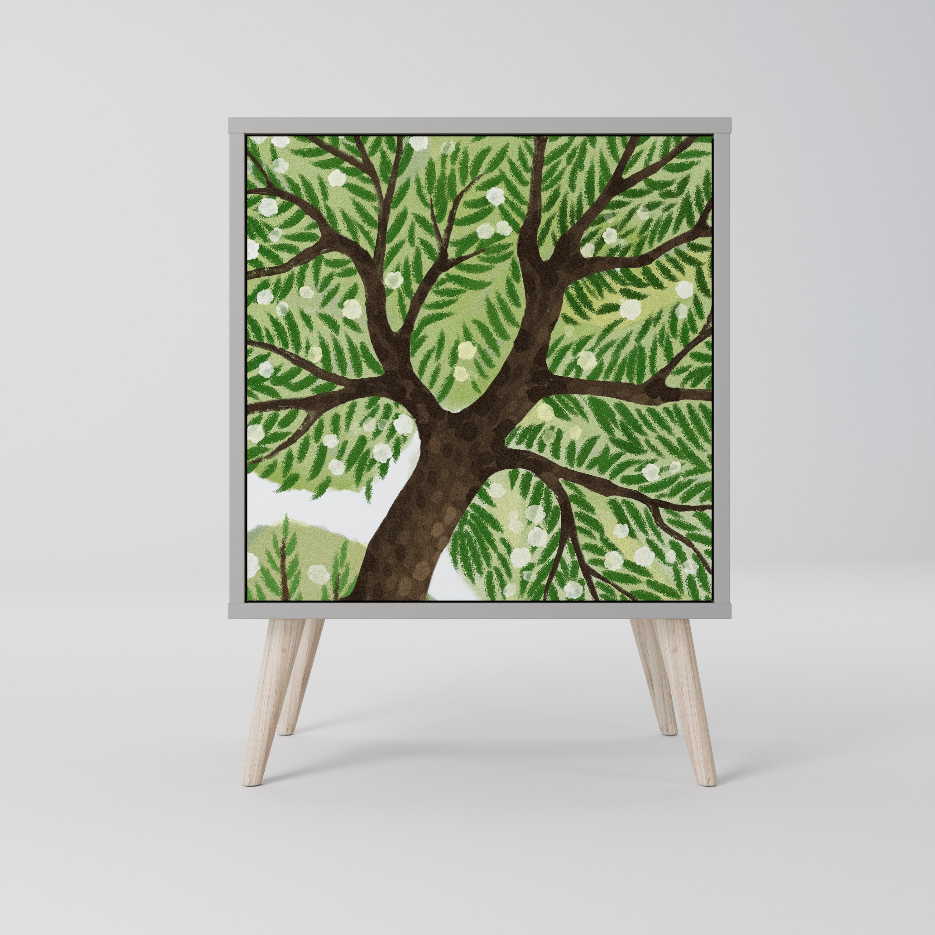 WILDERNESS DASH Komoda 1-drzwiowa korpus Szary