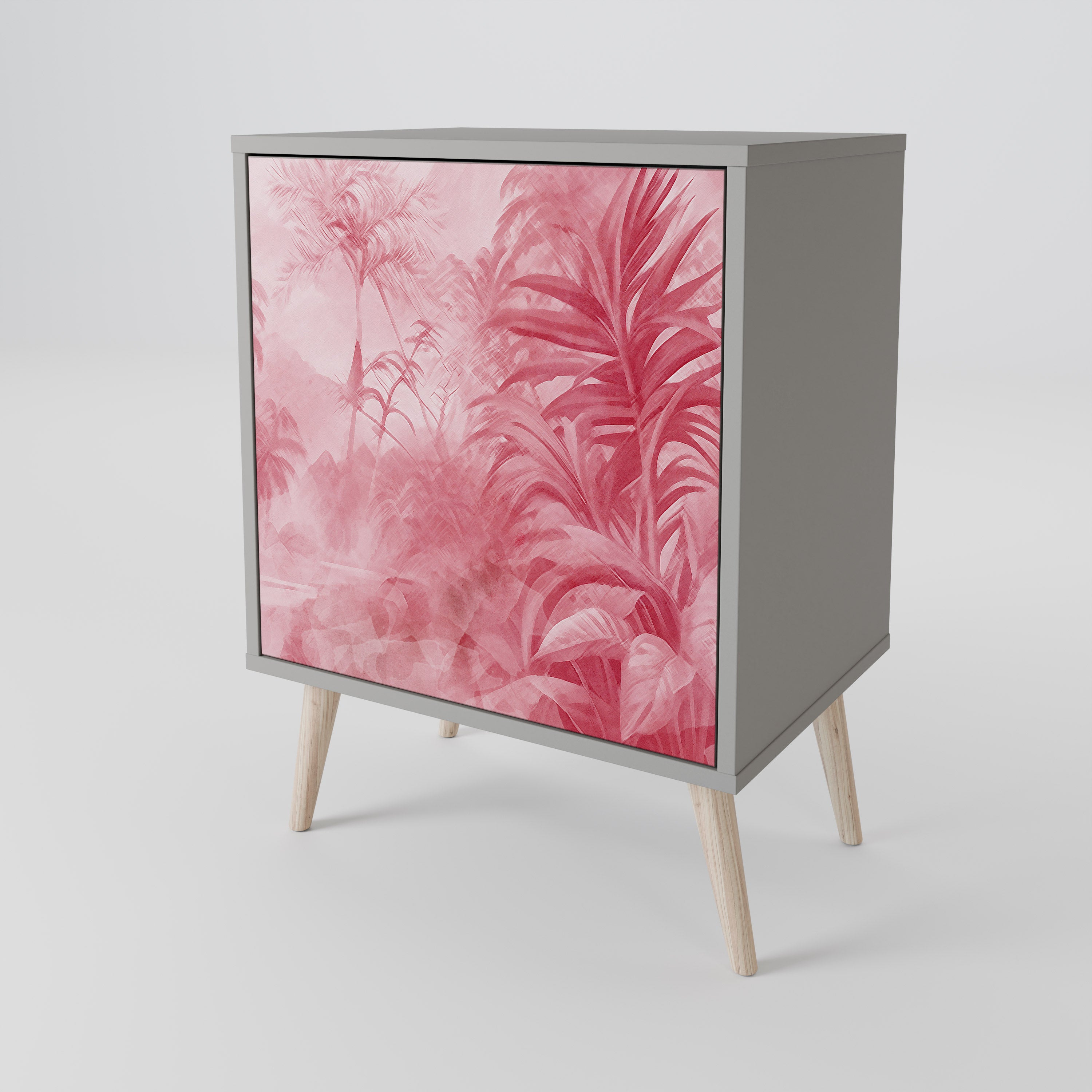 SWEET TROPICS Komoda 1-drzwiowa korpus Szary