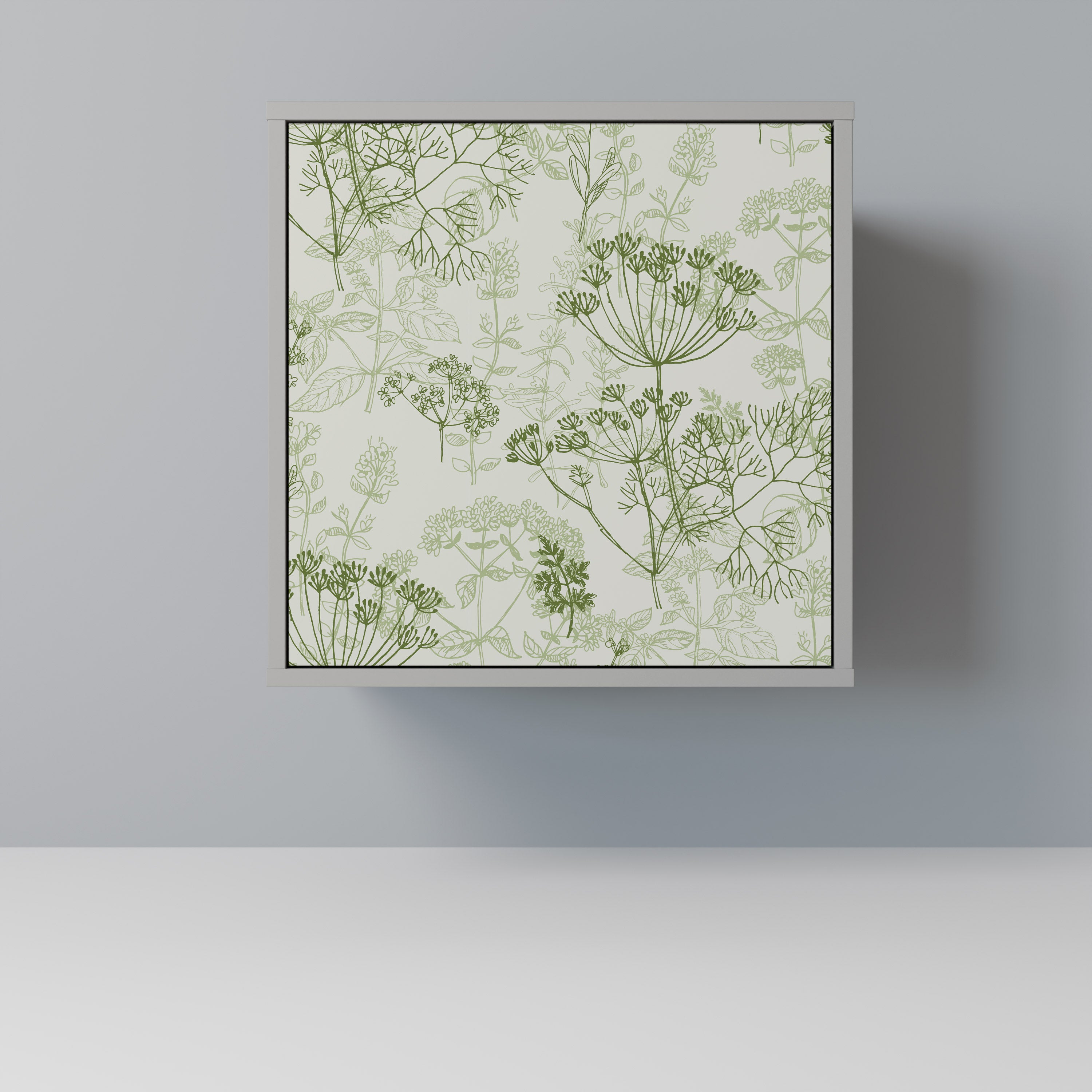 FENNEL BALDACHIN Komoda 1-drzwiowa korpus Szary