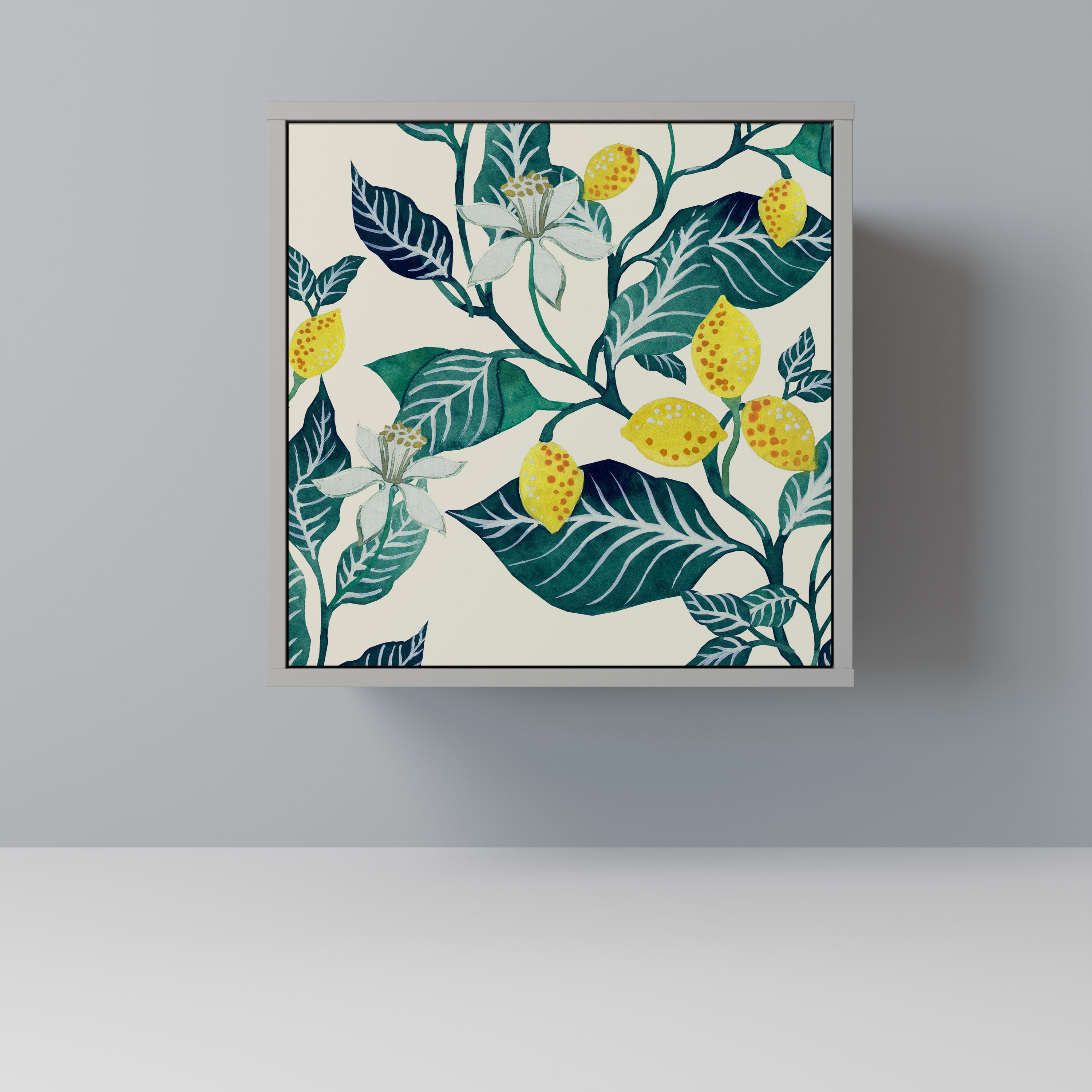 LEMON TREE Komoda 1-drzwiowa korpus Szary