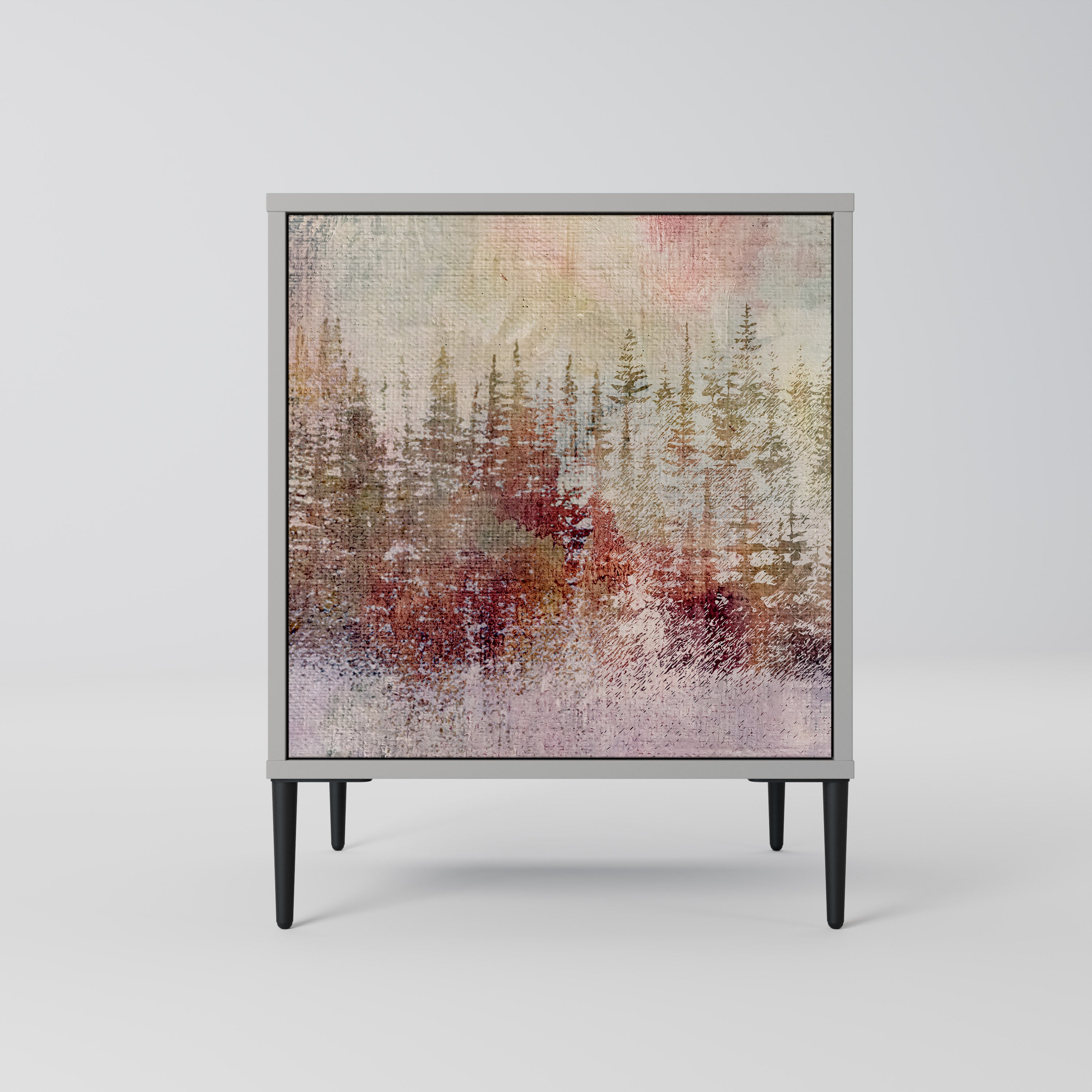 VEILED SUMMIT Komoda 1-drzwiowa korpus Szary