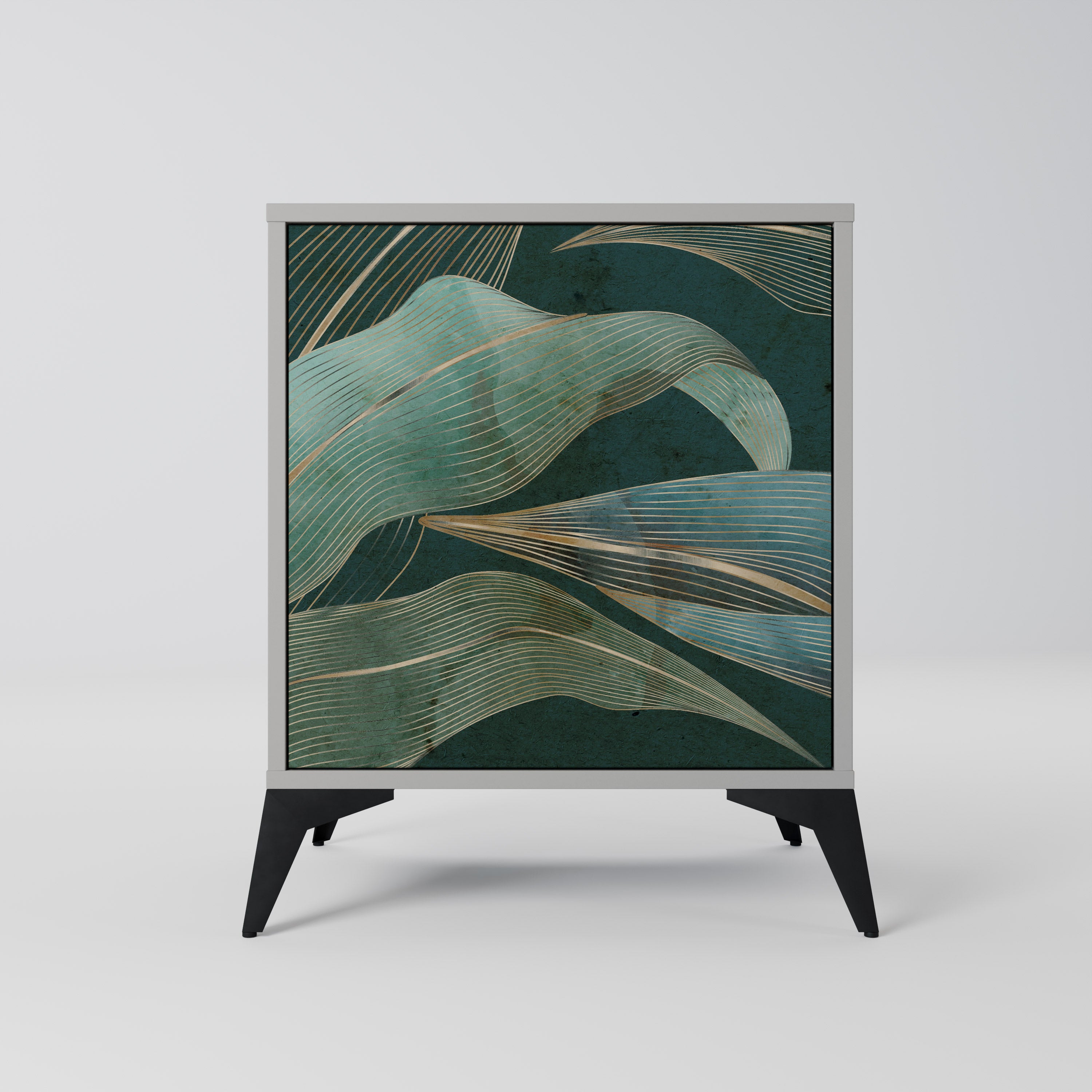 ROYAL GREEN Komoda 1-drzwiowa korpus Szary