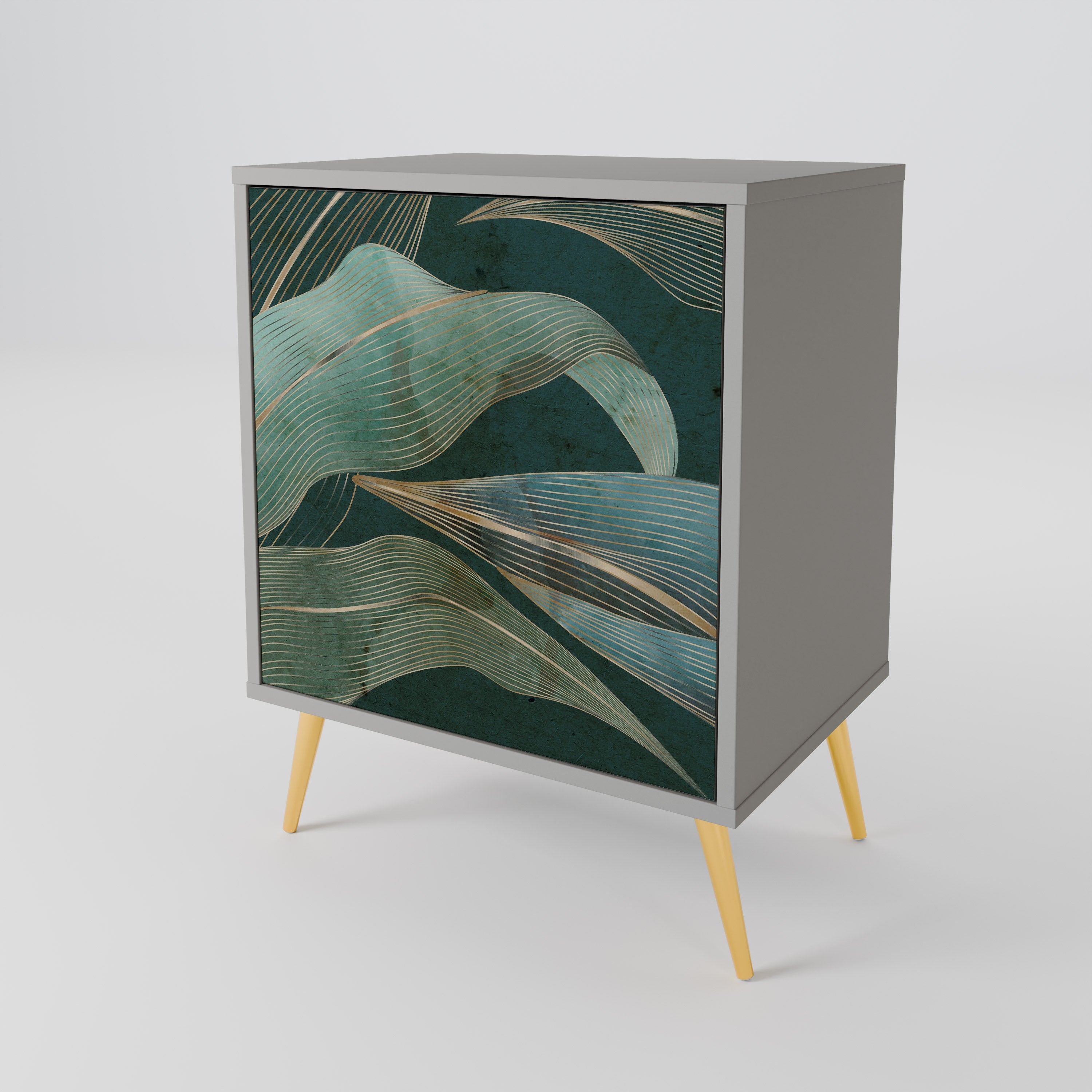 ROYAL GREEN Komoda 1-drzwiowa korpus Szary