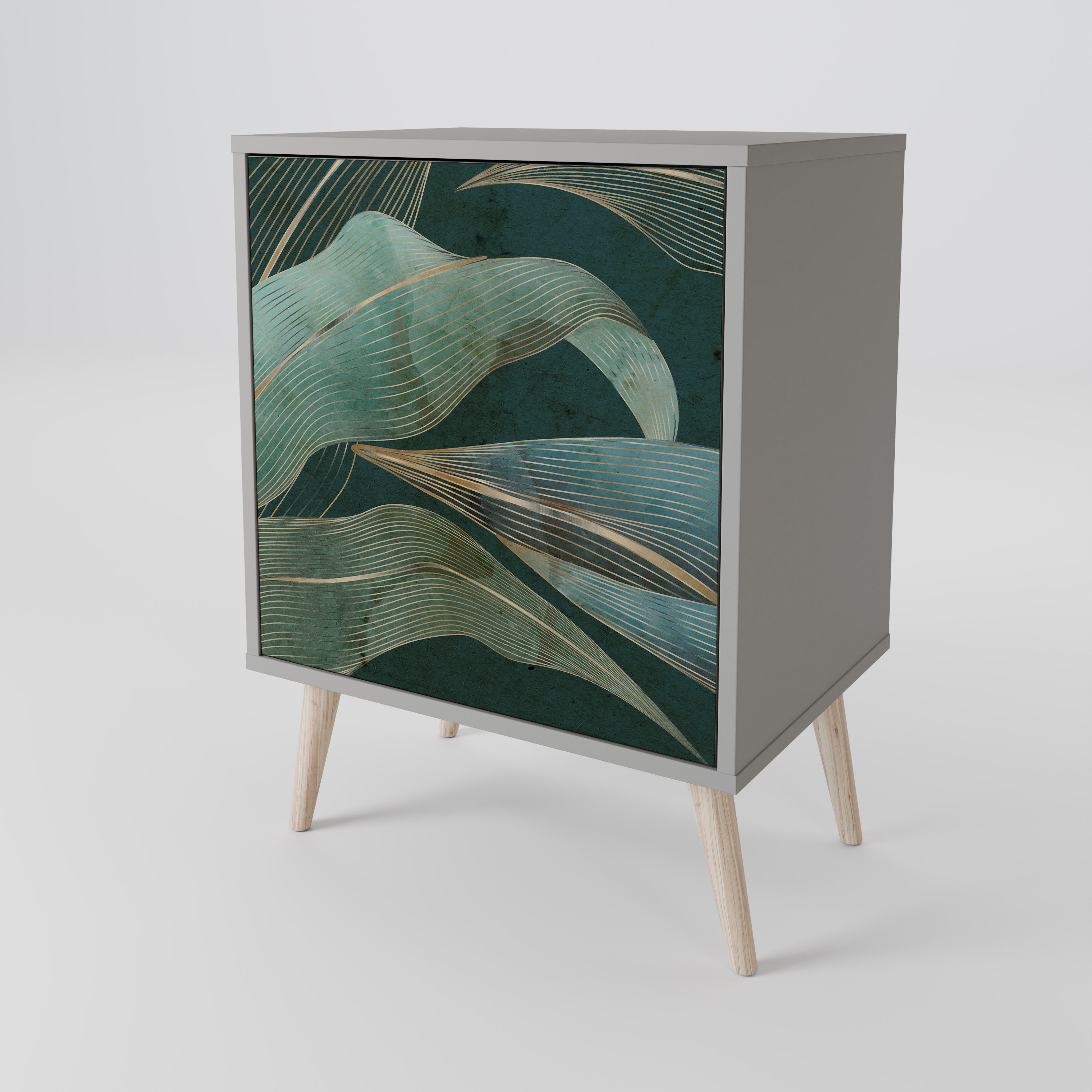 ROYAL GREEN Komoda 1-drzwiowa korpus Szary