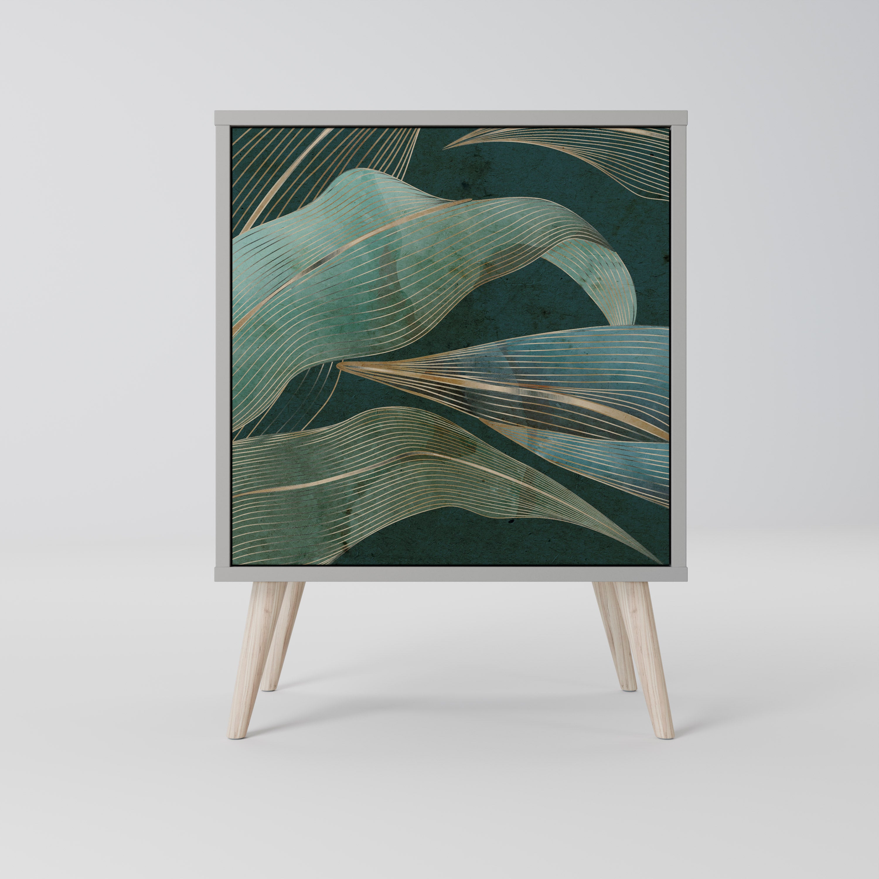 ROYAL GREEN Komoda 1-drzwiowa korpus Szary