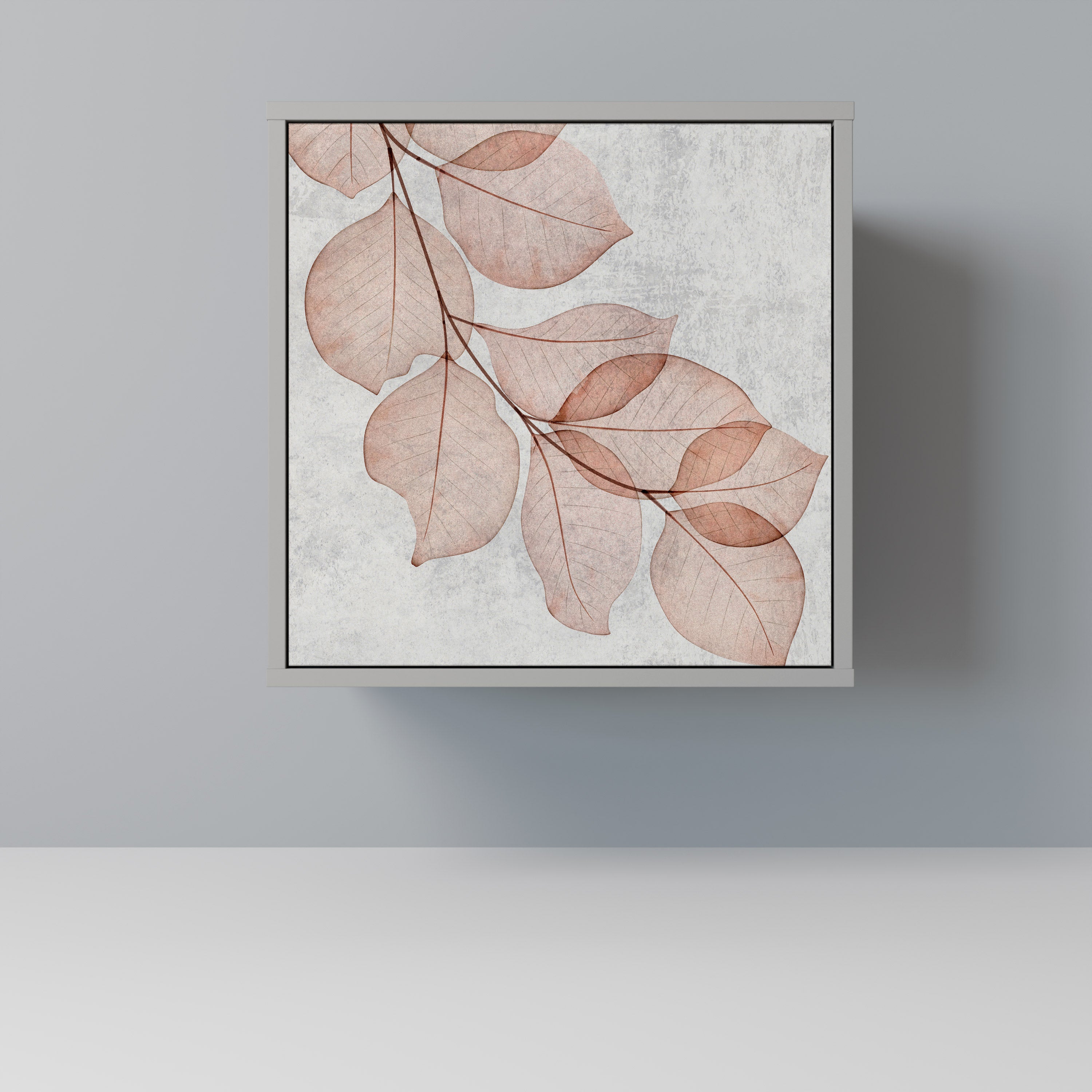 AUTUMN FRAGILITY Komoda 1-drzwiowa korpus Szary