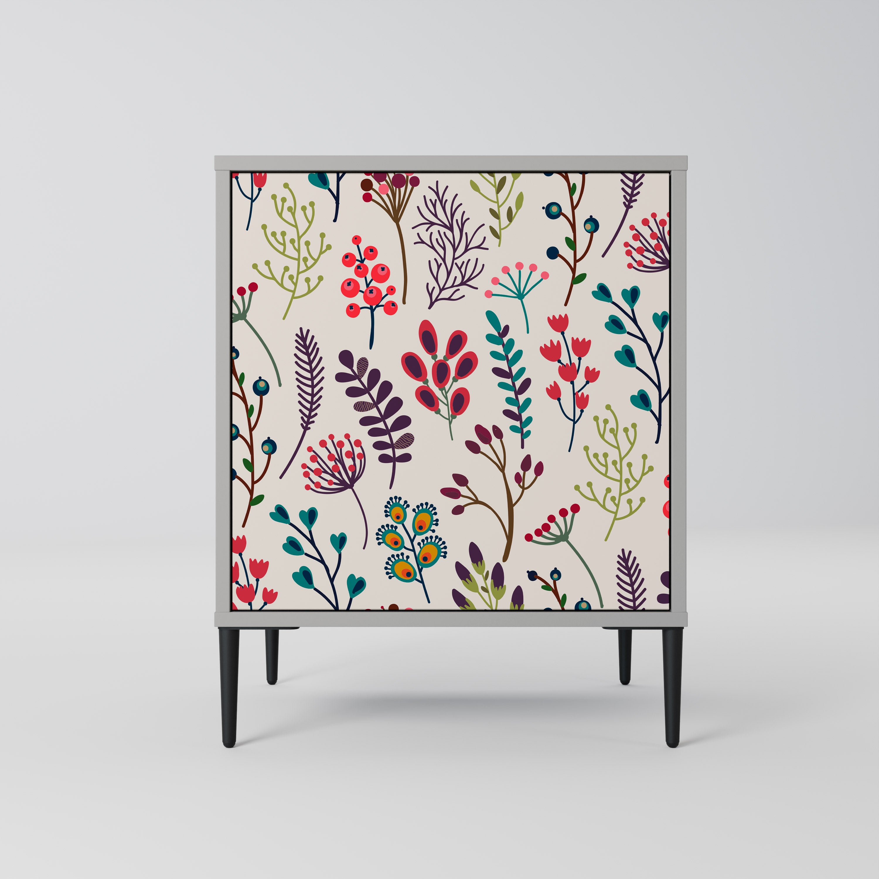 AUTUMN SUNDRIES Komoda 1-drzwiowa korpus Szary