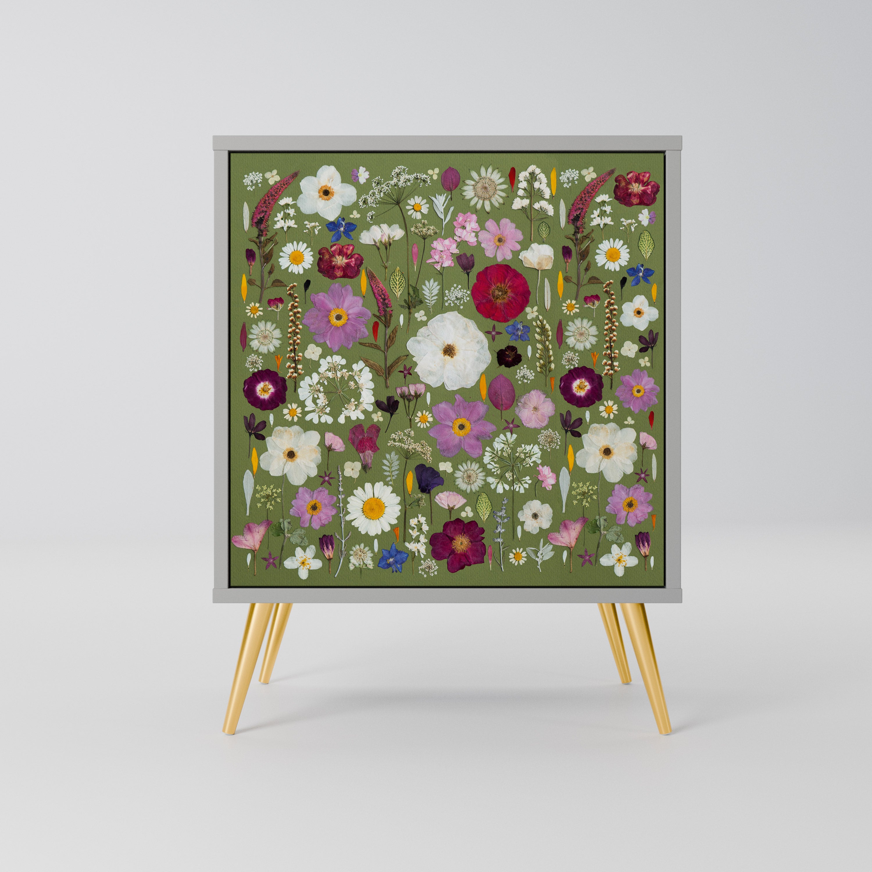 WILD GARDEN Komoda 1-drzwiowa korpus Szary