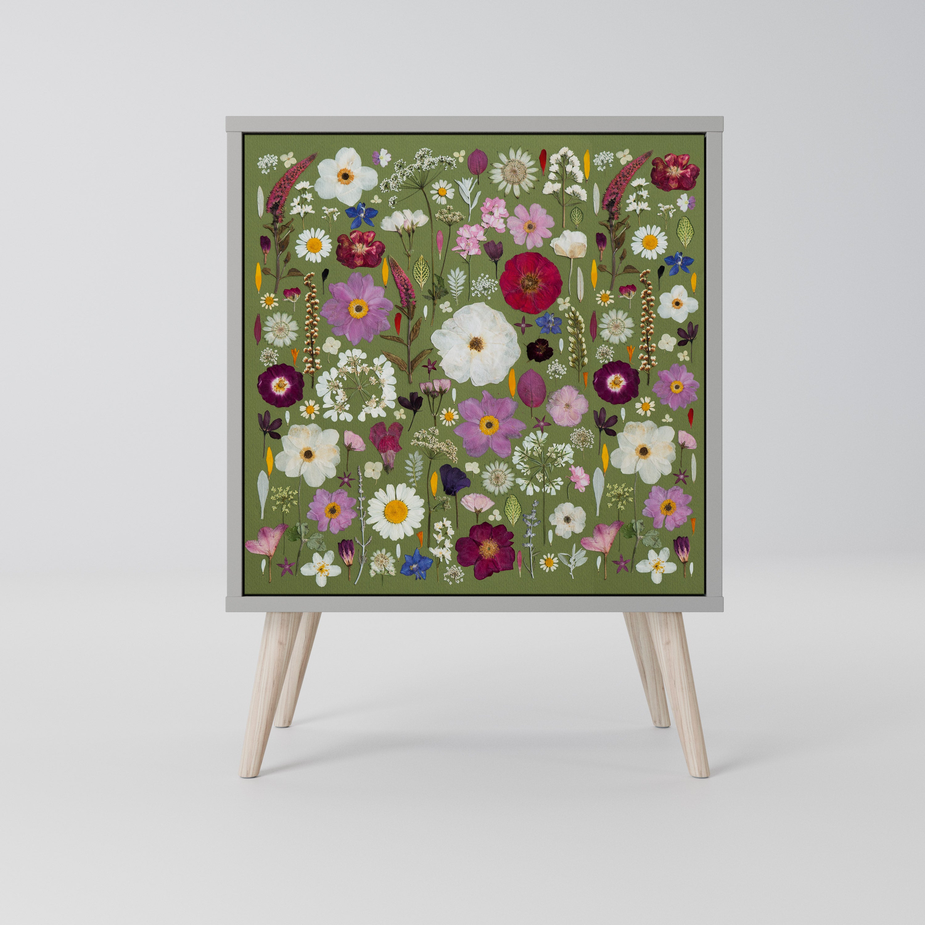 WILD GARDEN Komoda 1-drzwiowa korpus Szary