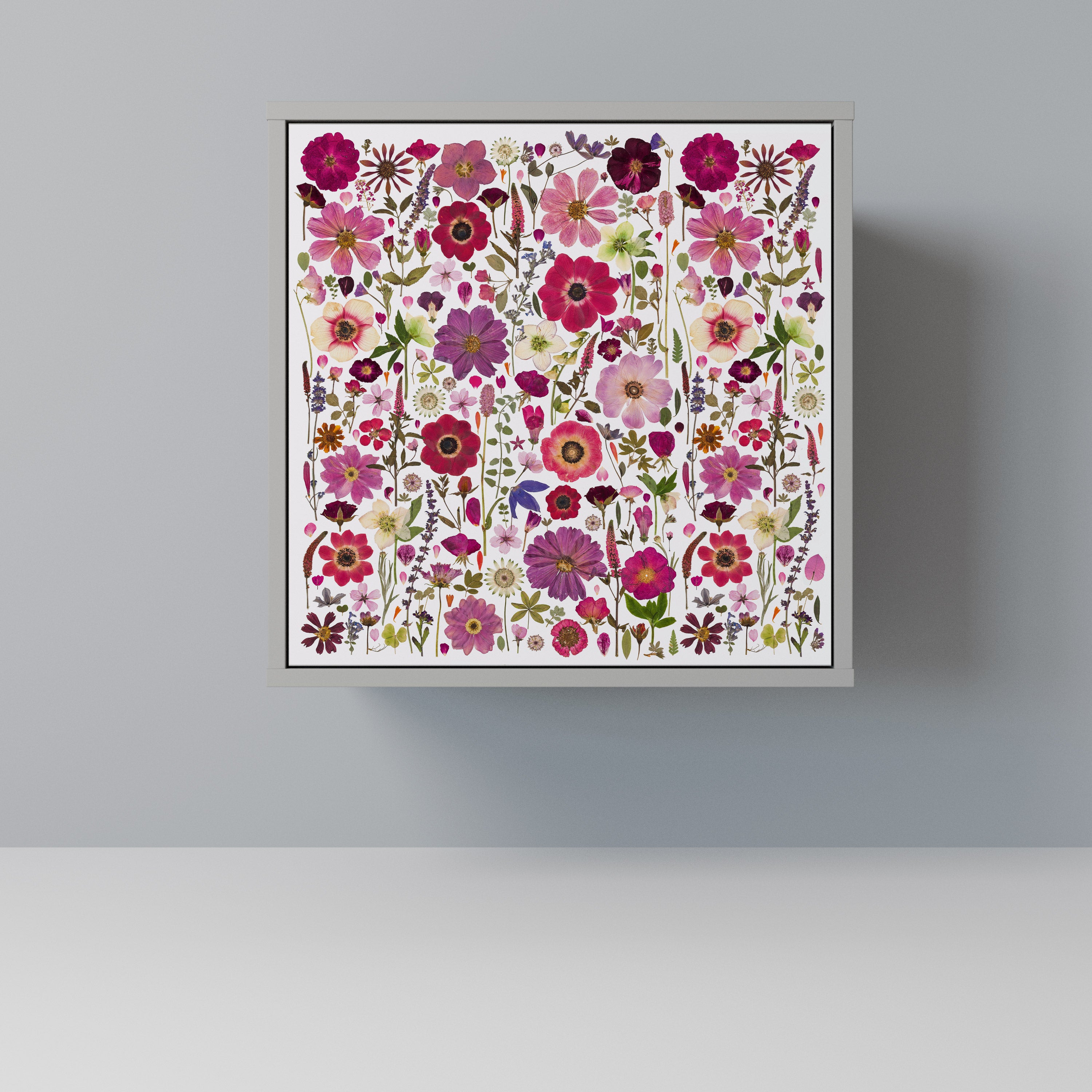 PETAL GARDEN Komoda 1-drzwiowa korpus Szary