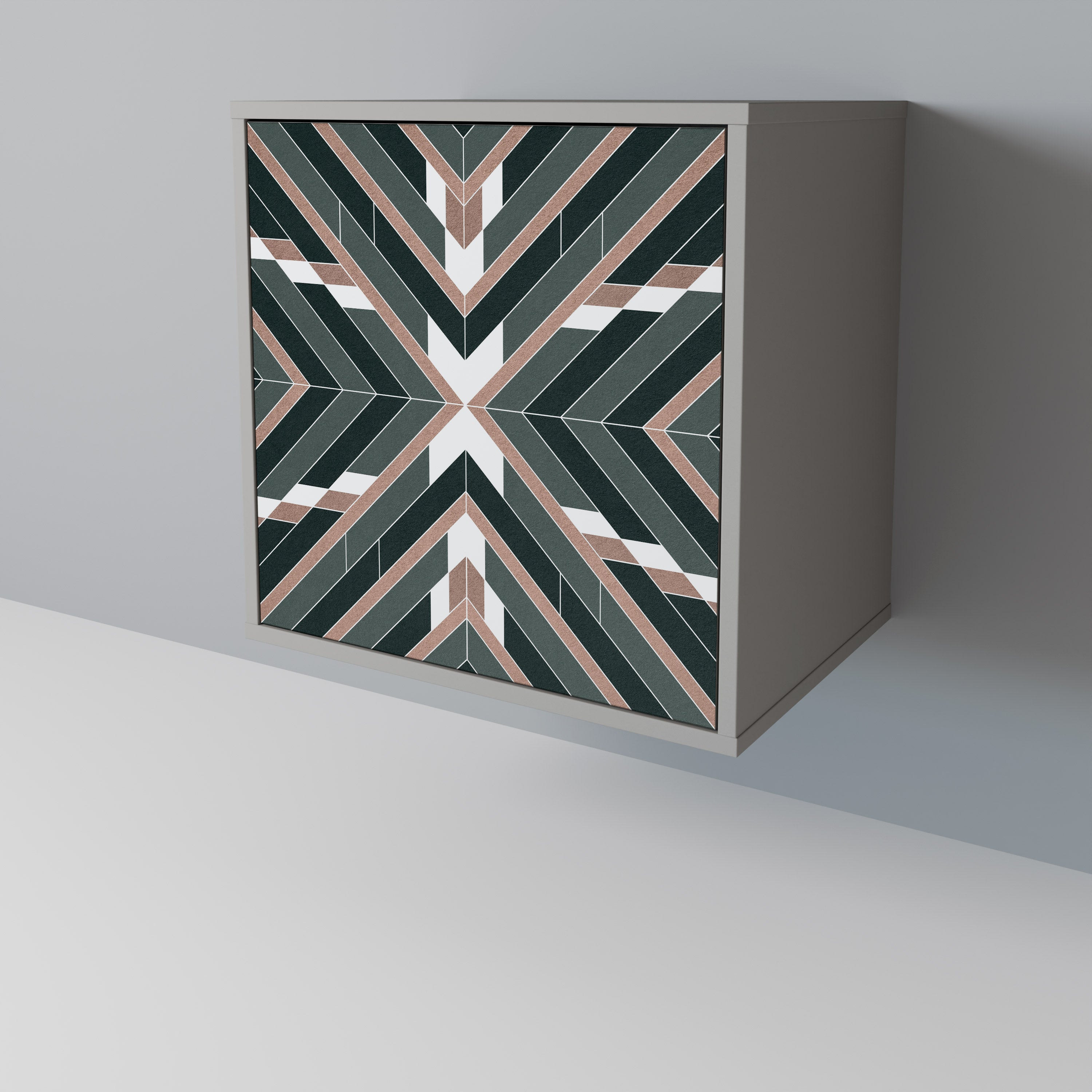 DIMENSION DELIGHTS Komoda 1-drzwiowa korpus Szary