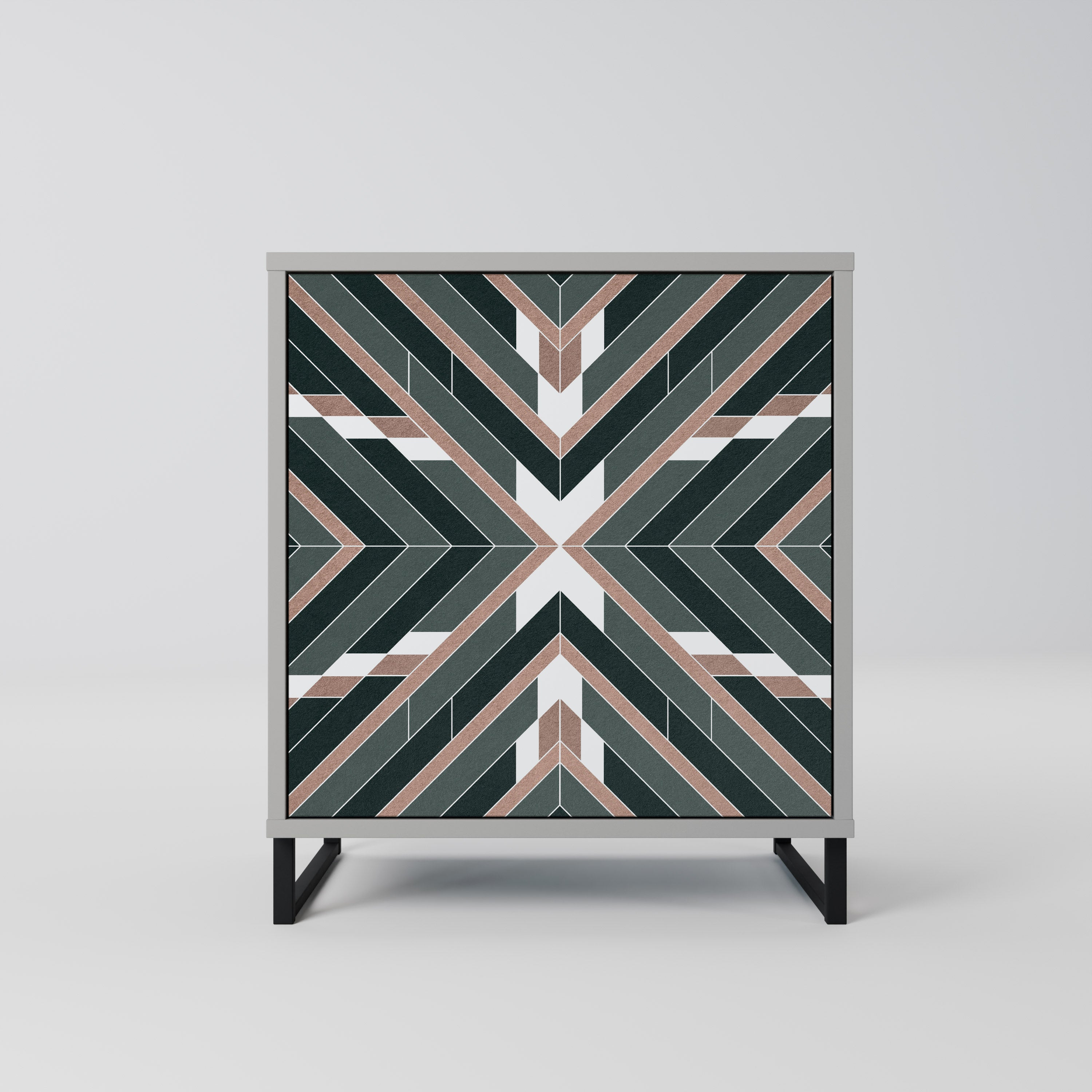 DIMENSION DELIGHTS Komoda 1-drzwiowa korpus Szary