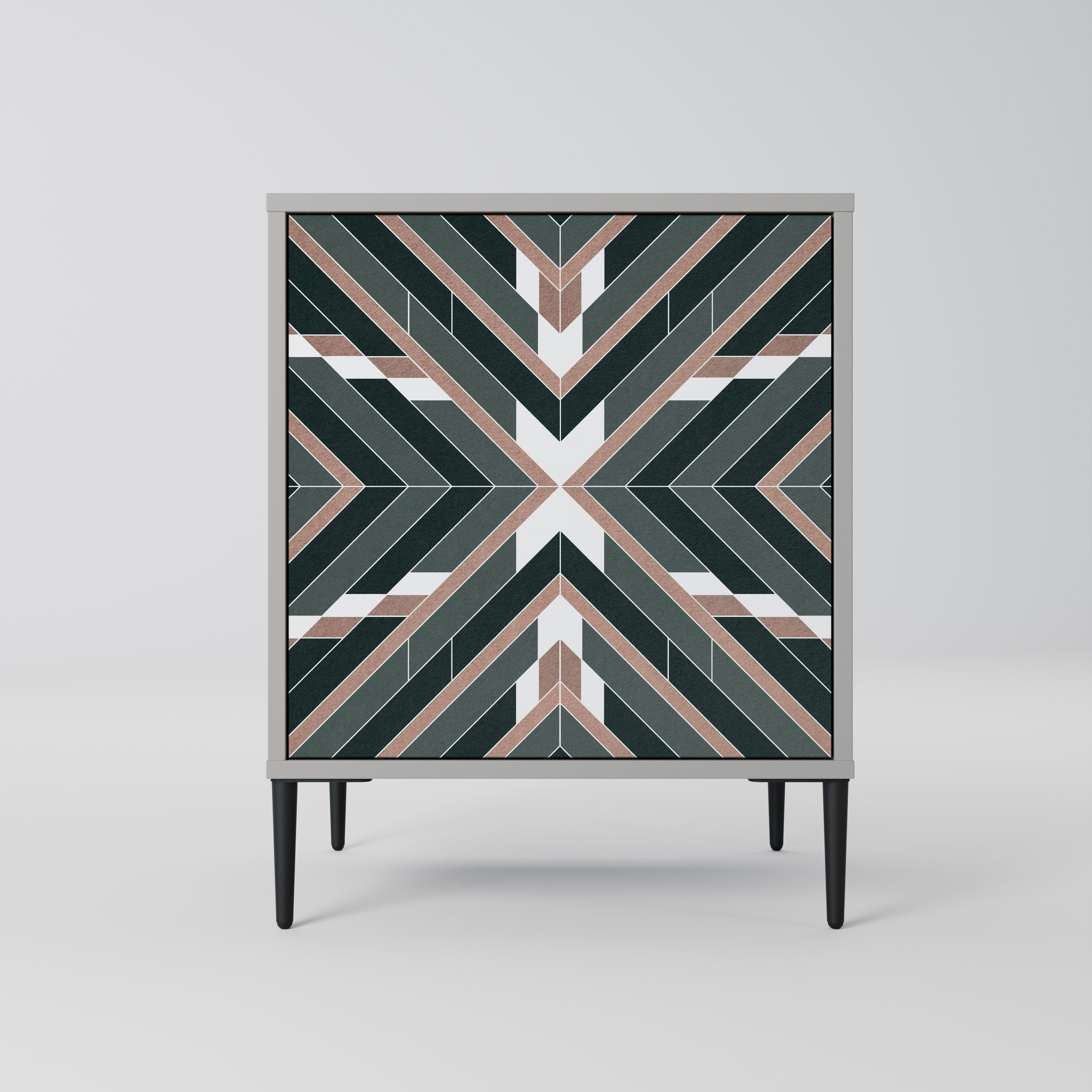 DIMENSION DELIGHTS Komoda 1-drzwiowa korpus Szary