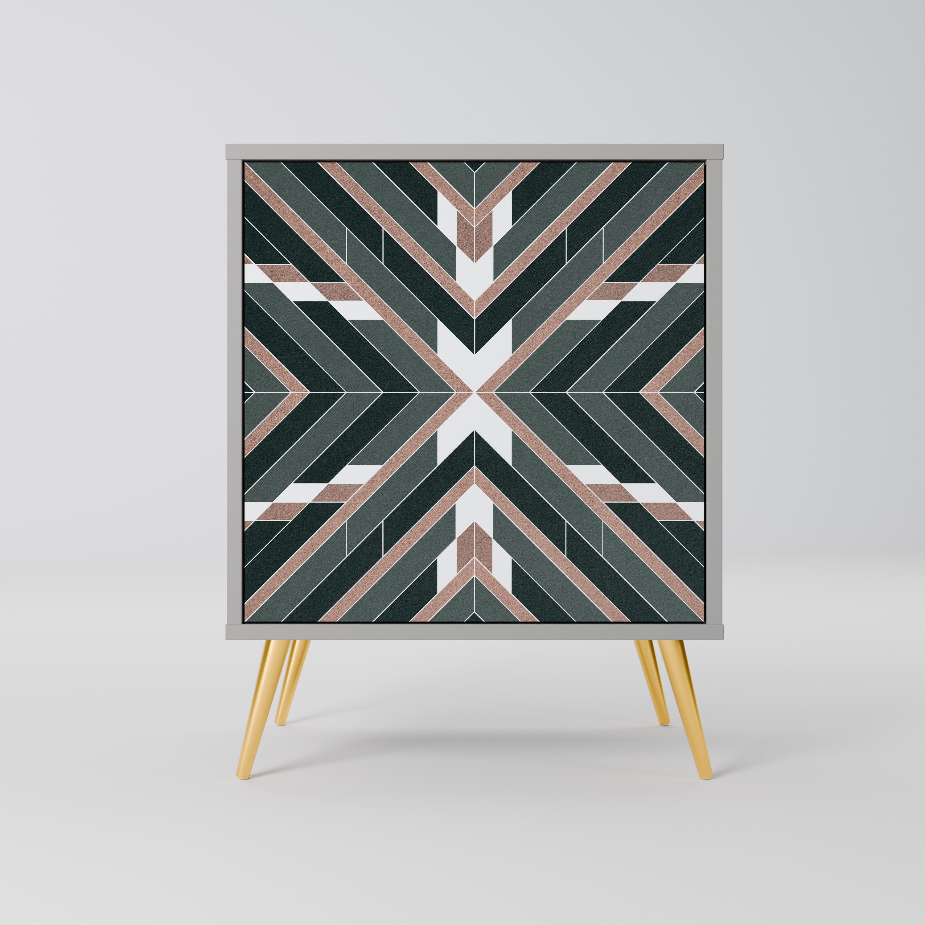 DIMENSION DELIGHTS Komoda 1-drzwiowa korpus Szary