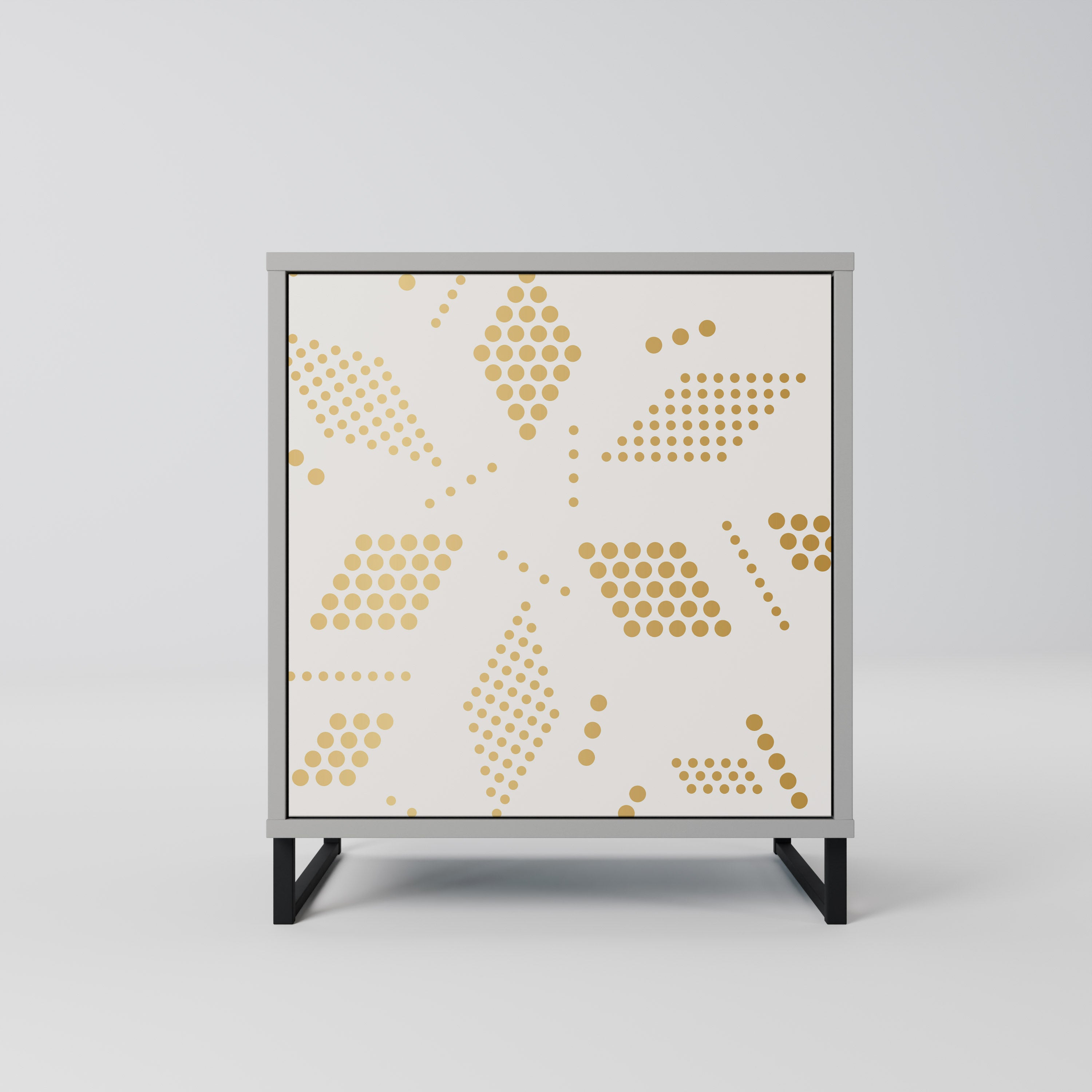 SPOTTED DAZE Komoda 1-drzwiowa korpus Szary