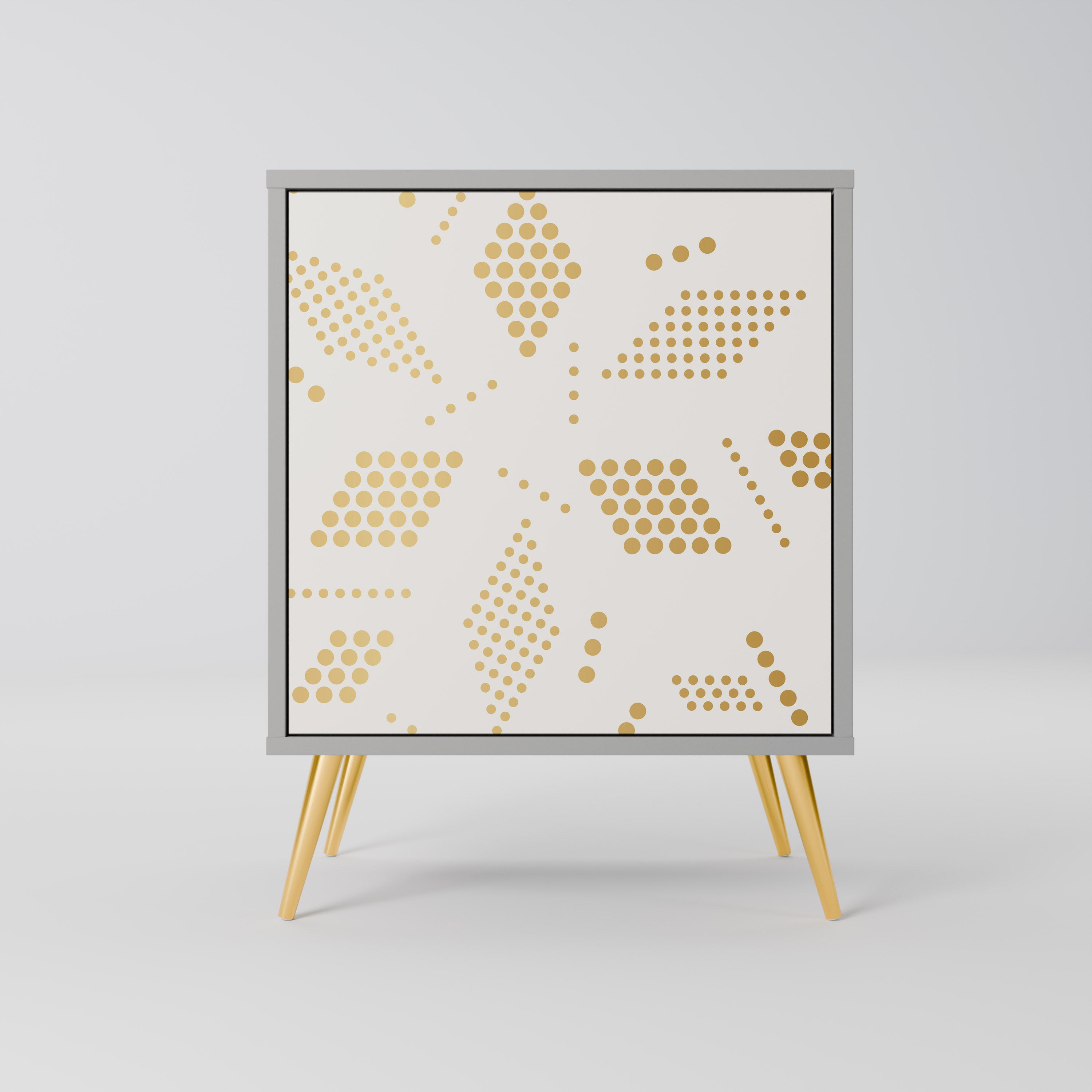 SPOTTED DAZE Komoda 1-drzwiowa korpus Szary