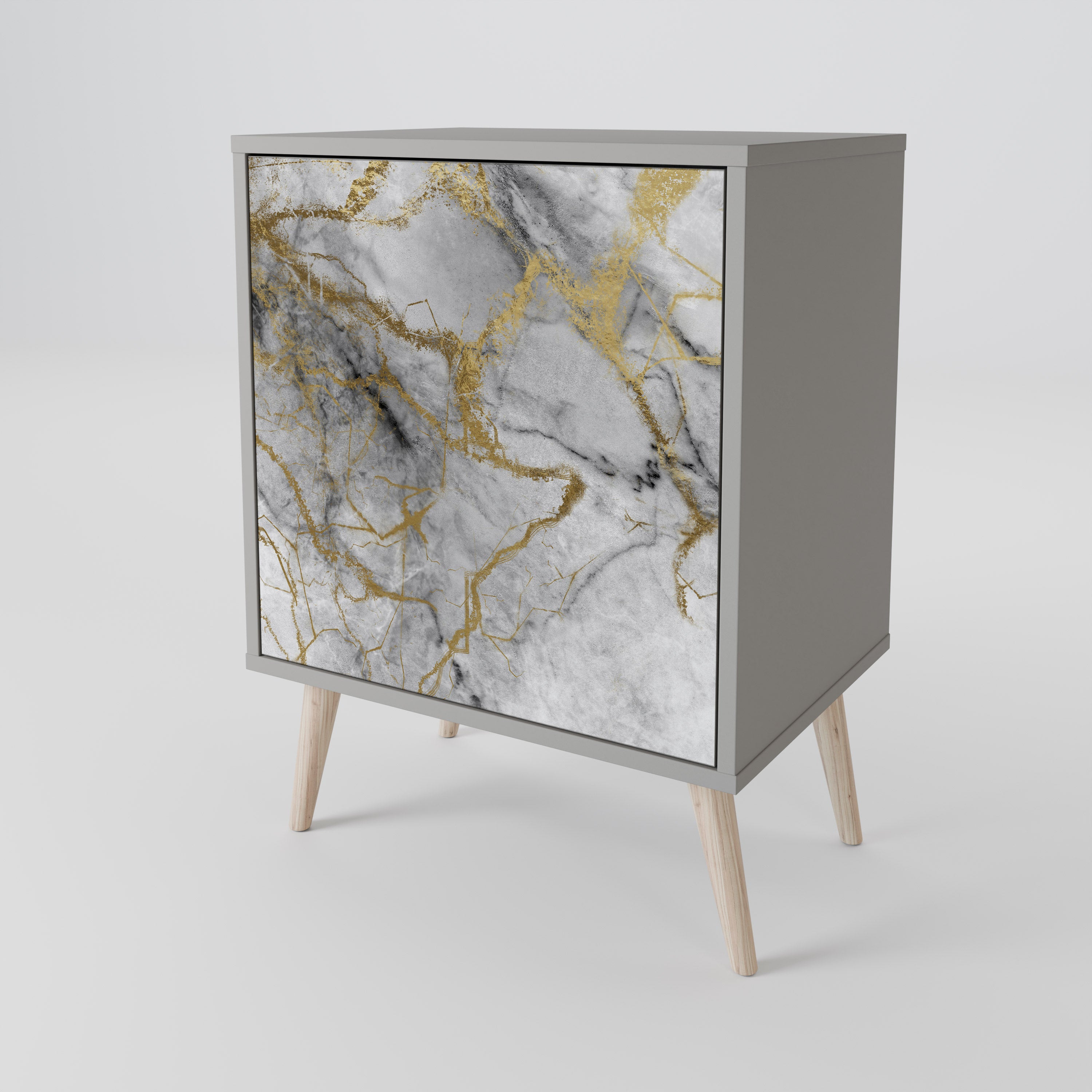 TIMELESS GLIDE Komoda 1-drzwiowa korpus Szary