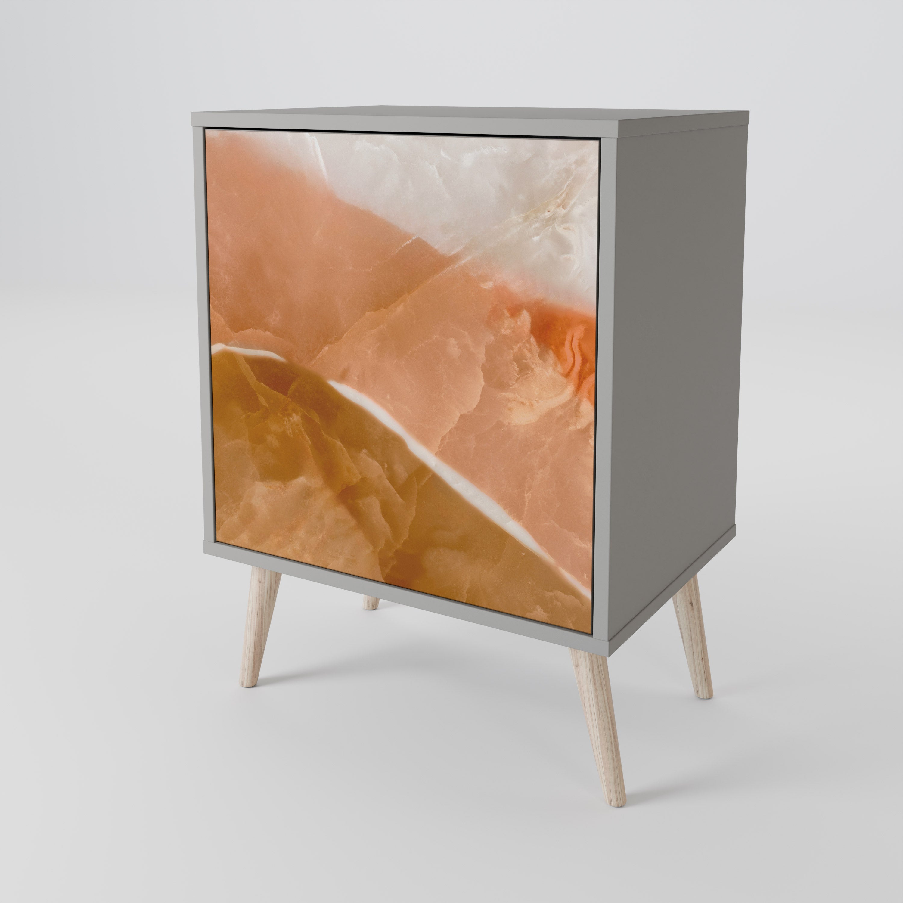 SANDHILLS SPLENDOUR Komoda 1-drzwiowa korpus Szary