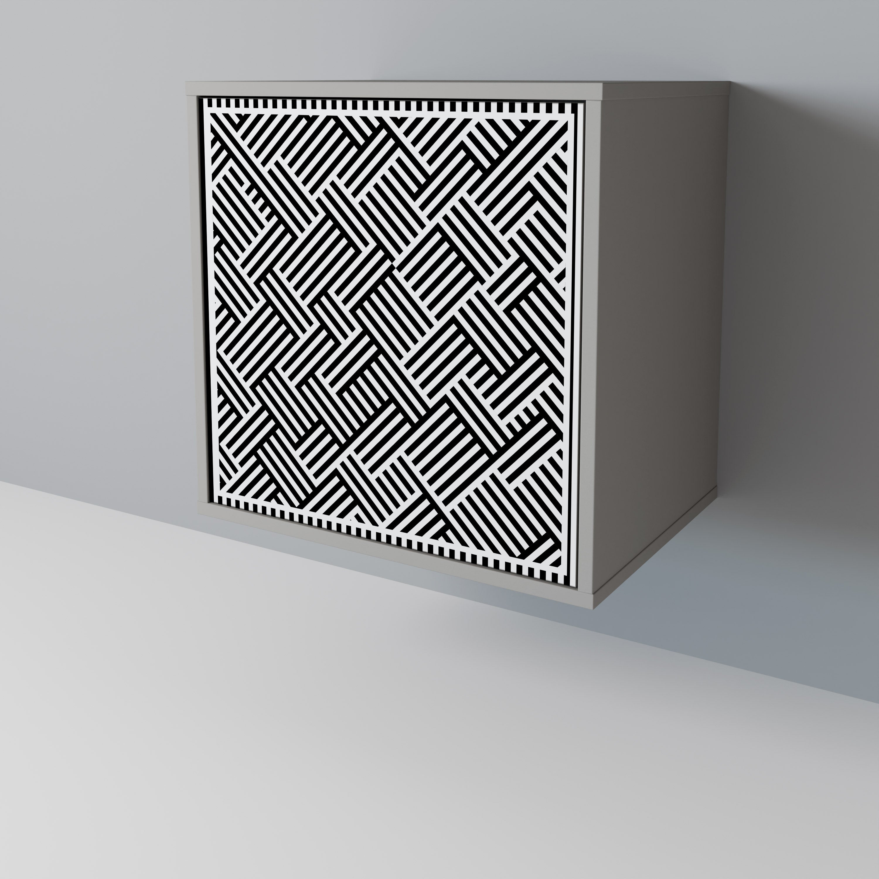 TEMPORARY SEQUENCE Komoda 1-drzwiowa korpus Szary