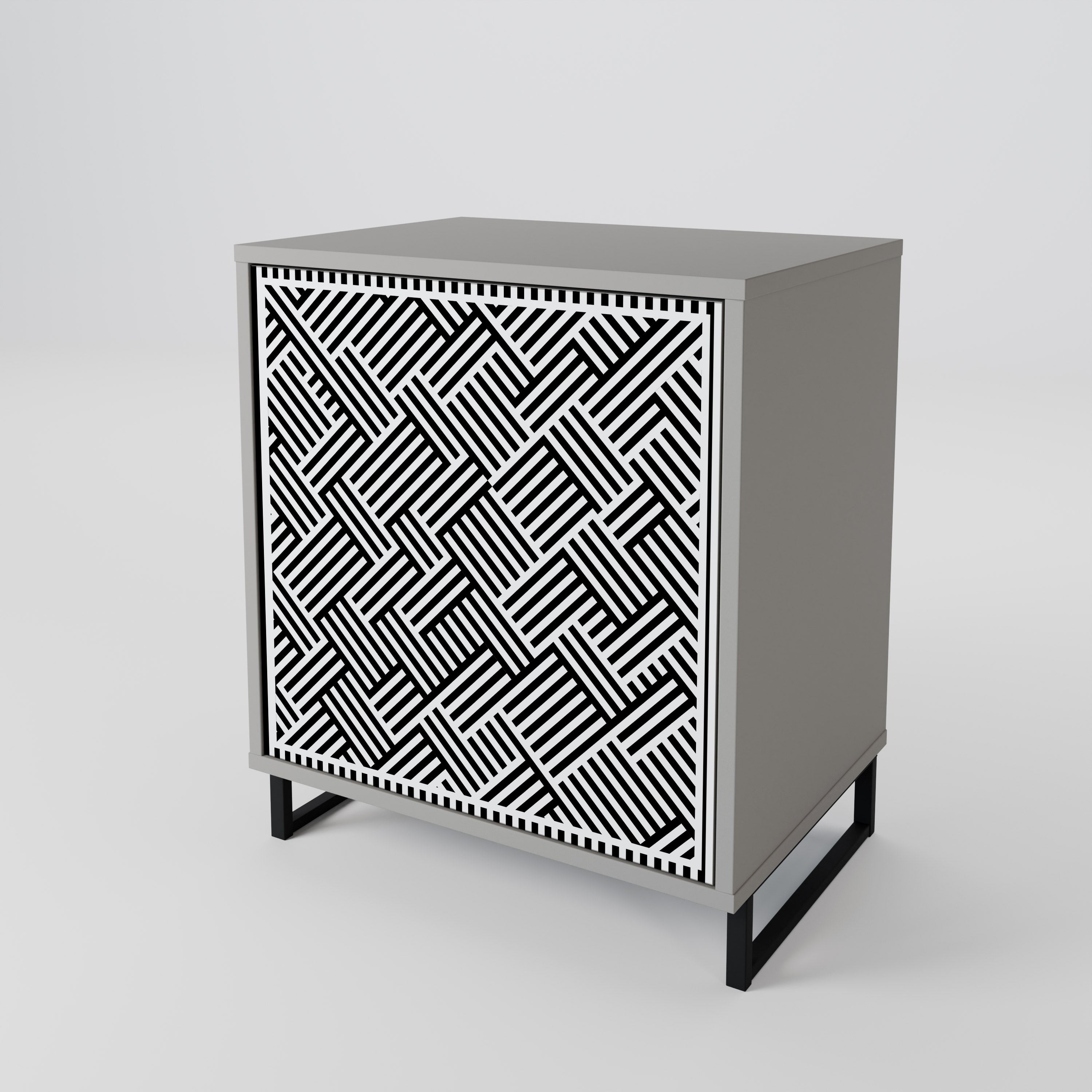 TEMPORARY SEQUENCE Komoda 1-drzwiowa korpus Szary