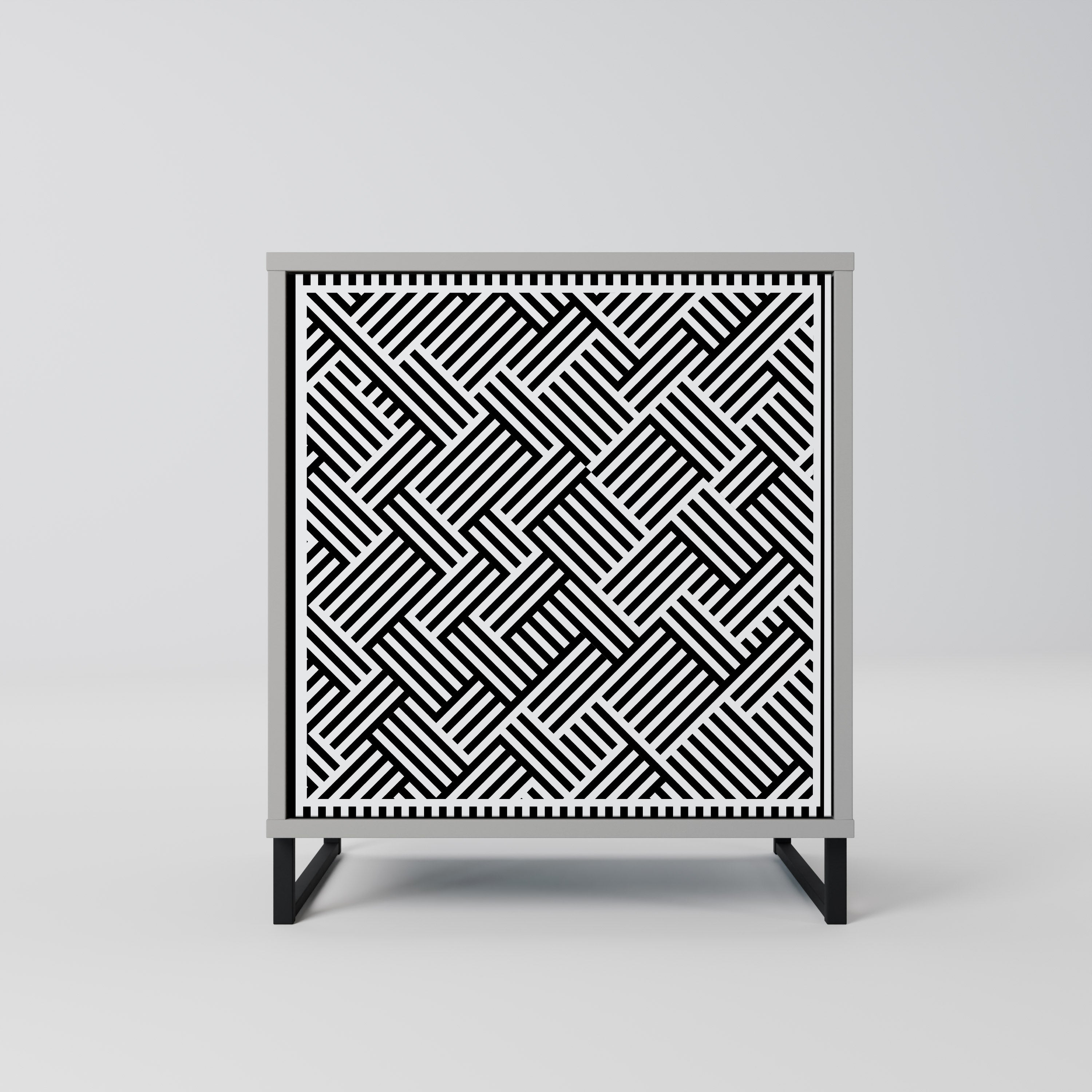 TEMPORARY SEQUENCE Komoda 1-drzwiowa korpus Szary