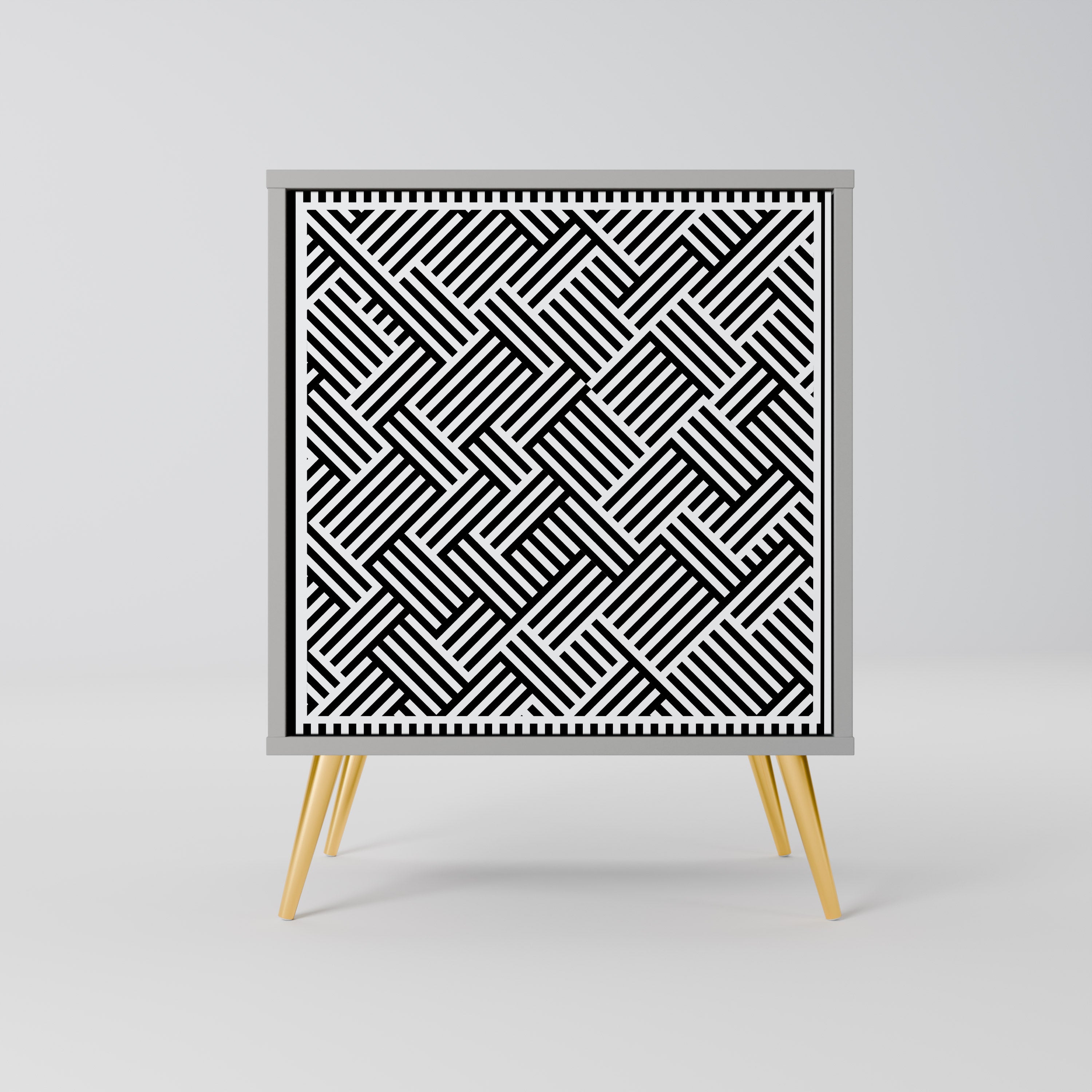 TEMPORARY SEQUENCE Komoda 1-drzwiowa korpus Szary