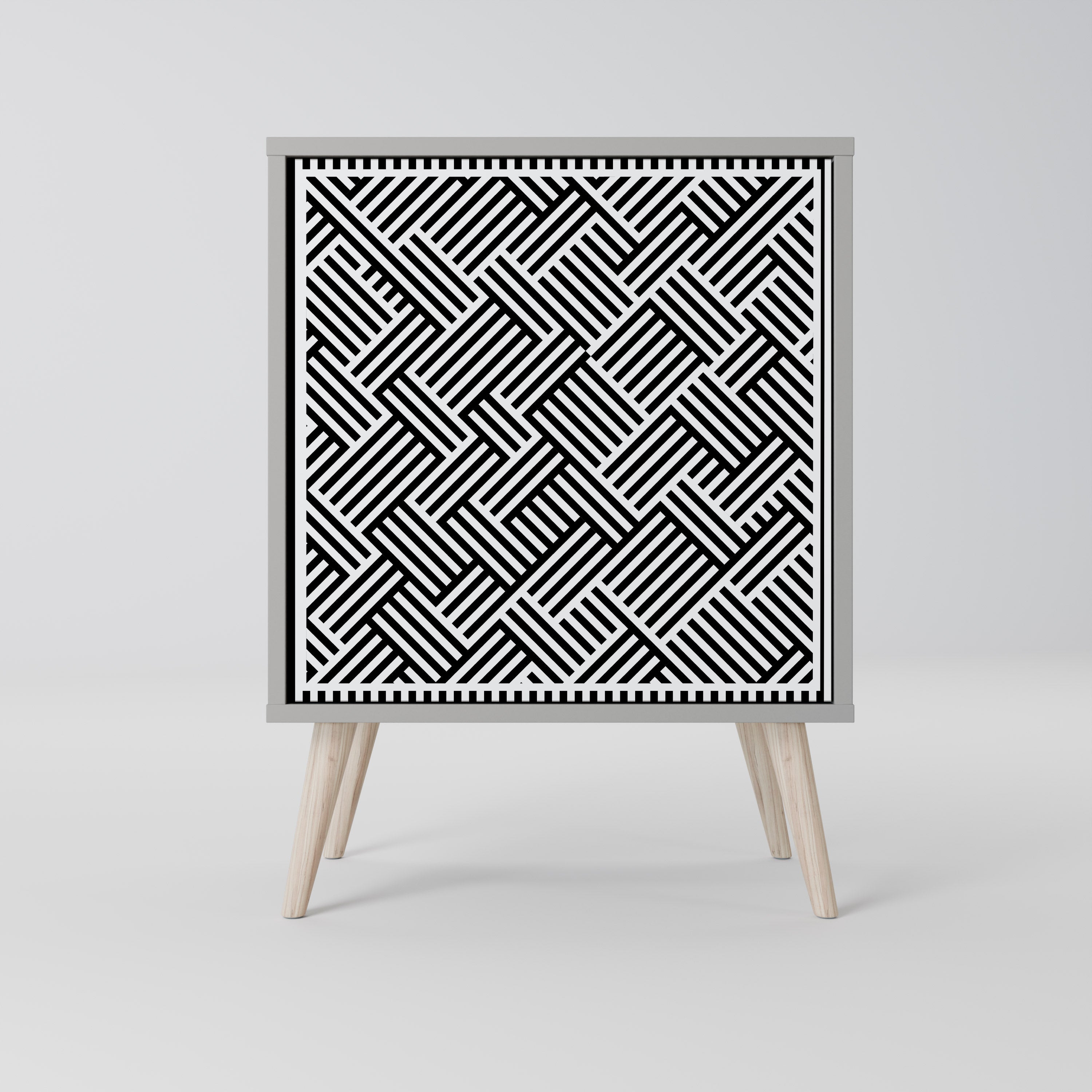 TEMPORARY SEQUENCE Komoda 1-drzwiowa korpus Szary