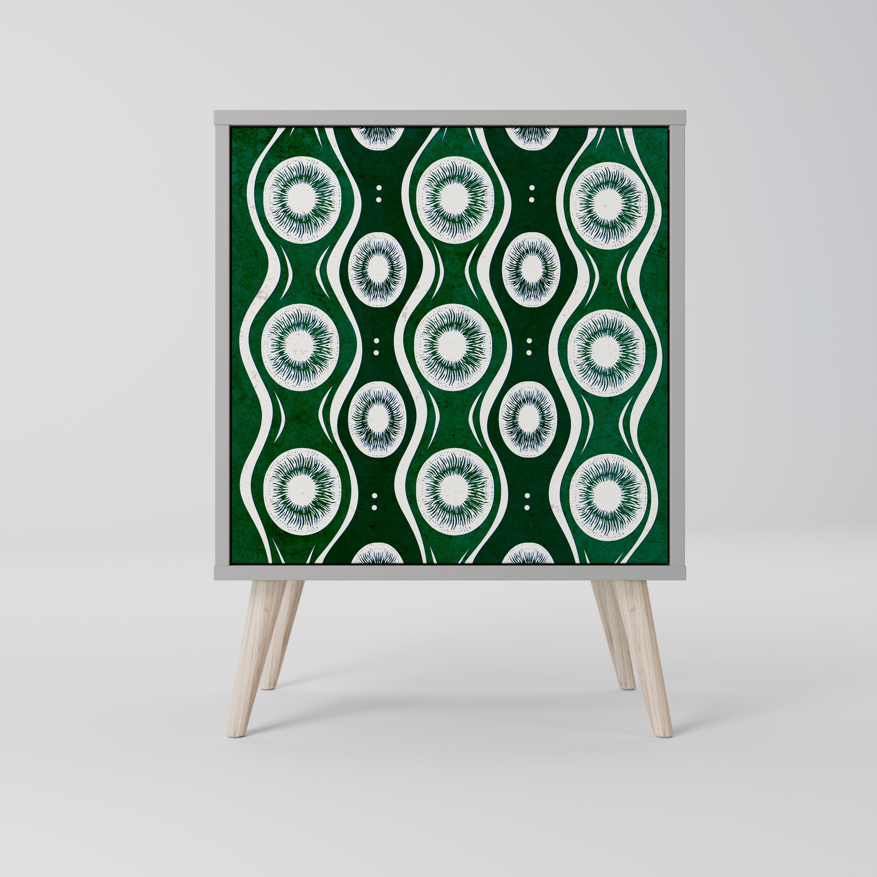 GREEN EYES Komoda 1-drzwiowa korpus Szary